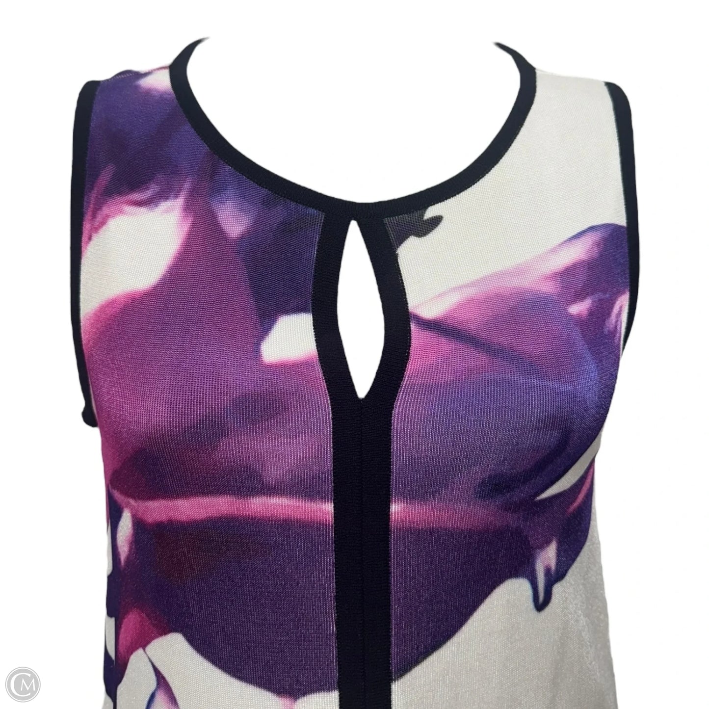 Knit Dress Designer By Escada In Multi-colored, Size: M