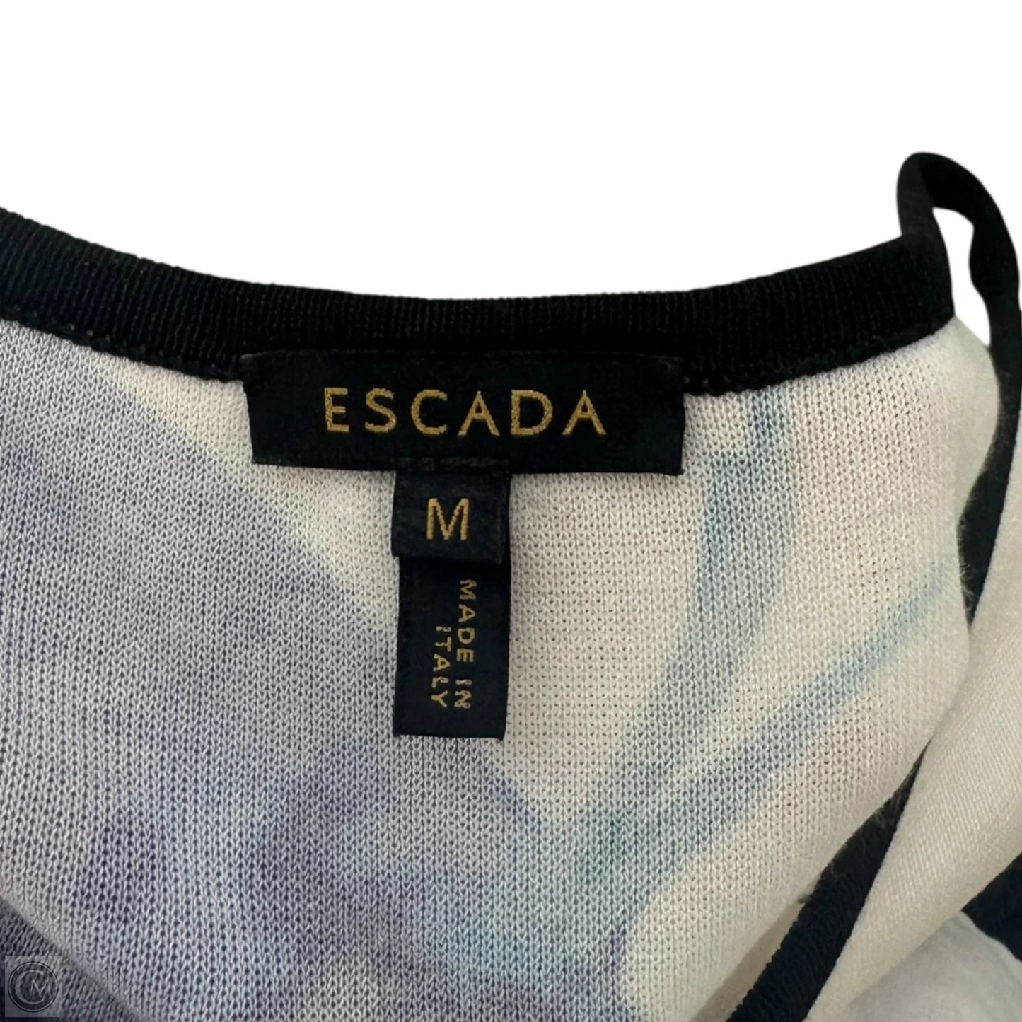 Knit Dress Designer By Escada In Multi-colored, Size: M