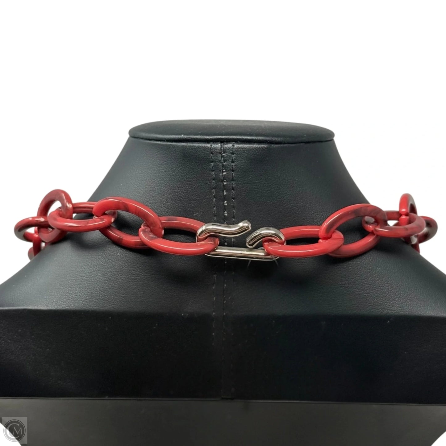 Acrylic Chunky Interlocking Geometric Statement Necklace By Clothes Mentor