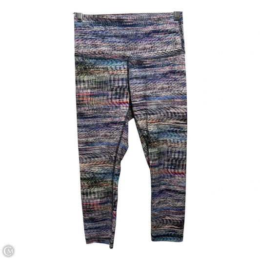Wunder Train High-Rise Tight By Lululemon In Digital Oasis White Multi, Size: 6