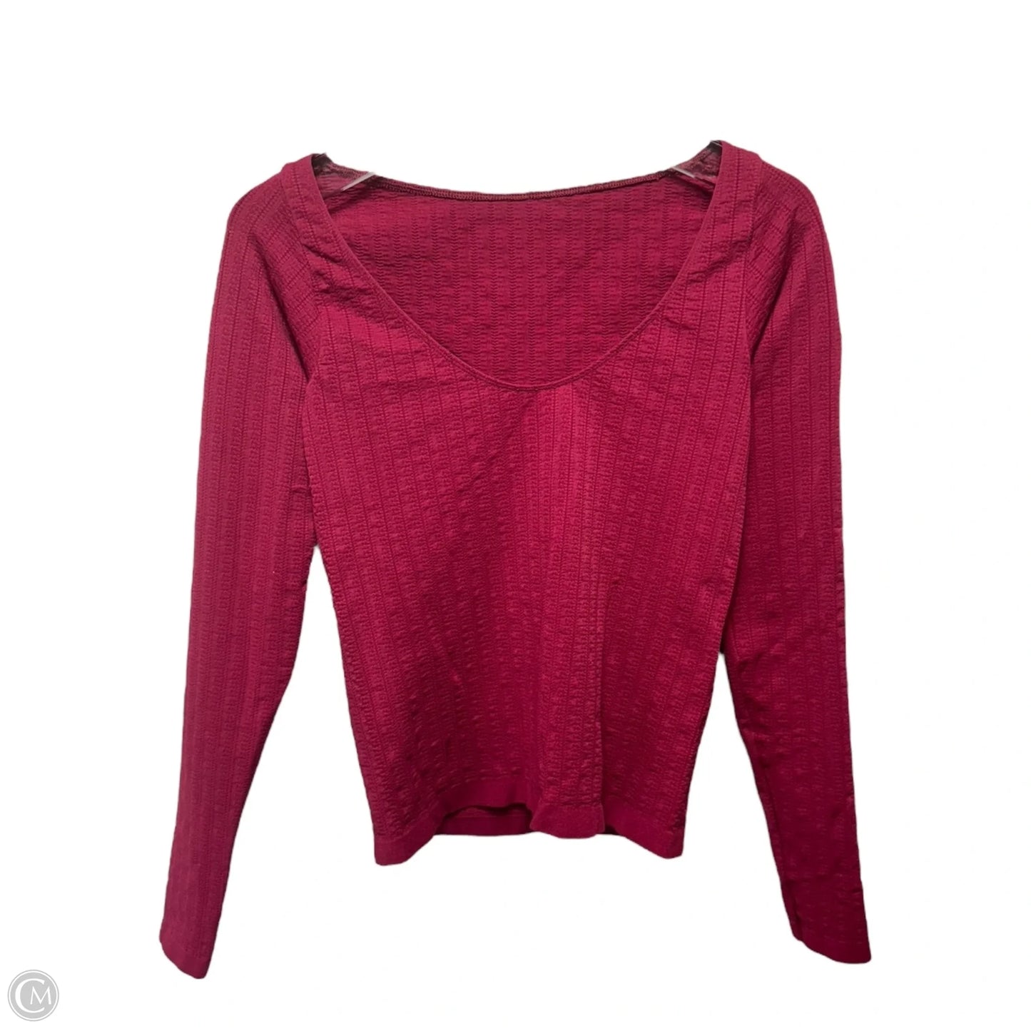 Aidy Seamless Scoop Back Top By Anthropologie In Red, Size: S