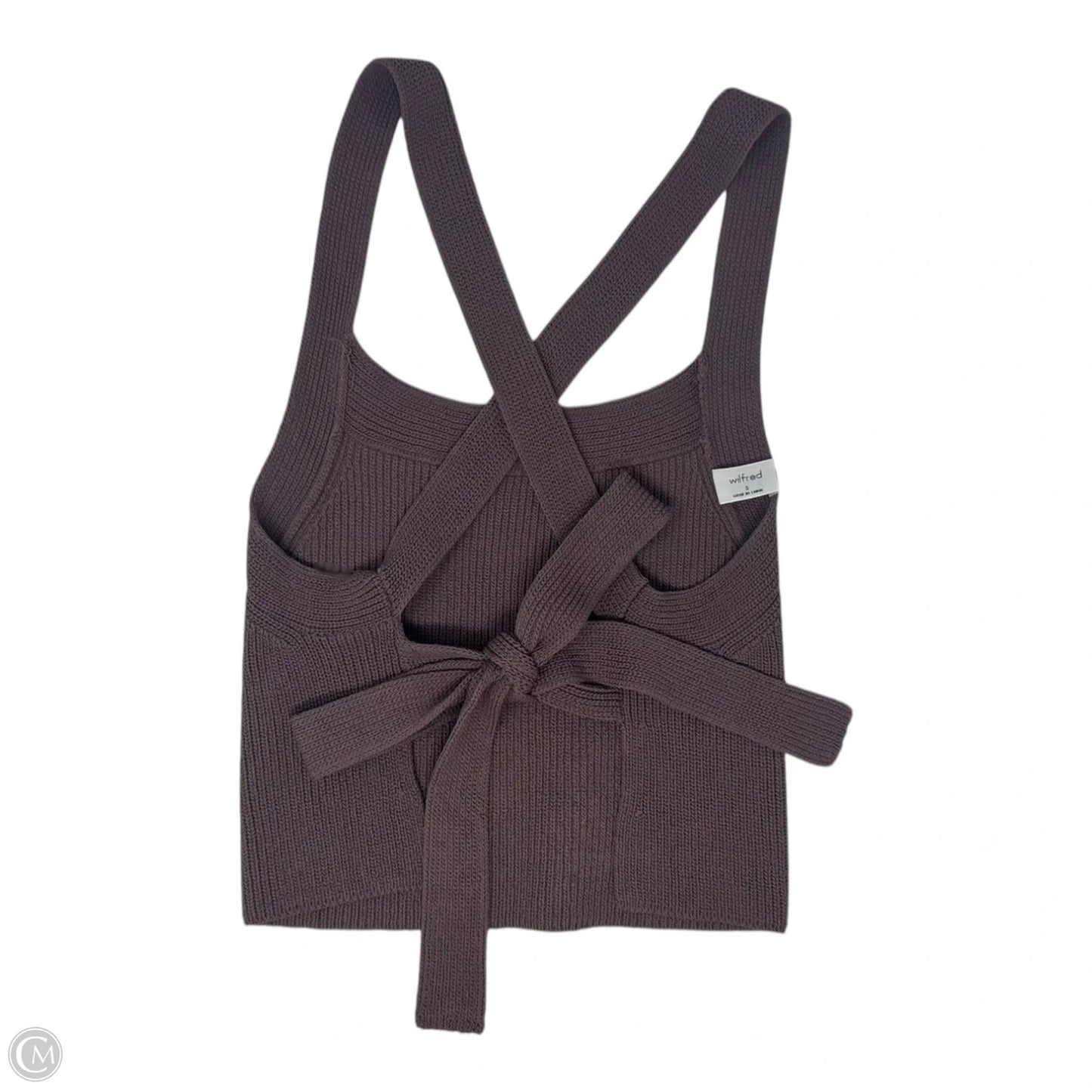 Top Sleeveless By Wilfred In Taupe, Size: S