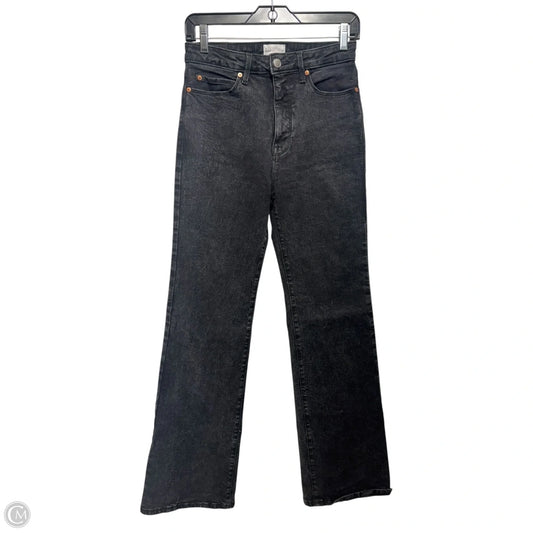 Jeans Flared By Avec Les Filles In Black Denim, Size: 4