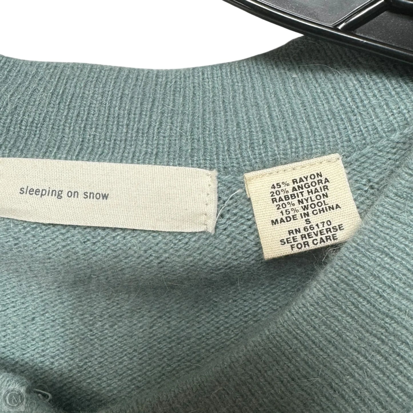 Bolero Sweater Cardigan By Sleeping On Snow In Green, Size: S