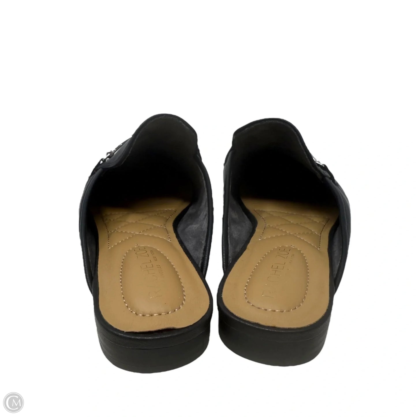 Alani Mules By Rachel Zoe In Black, Size: 9
