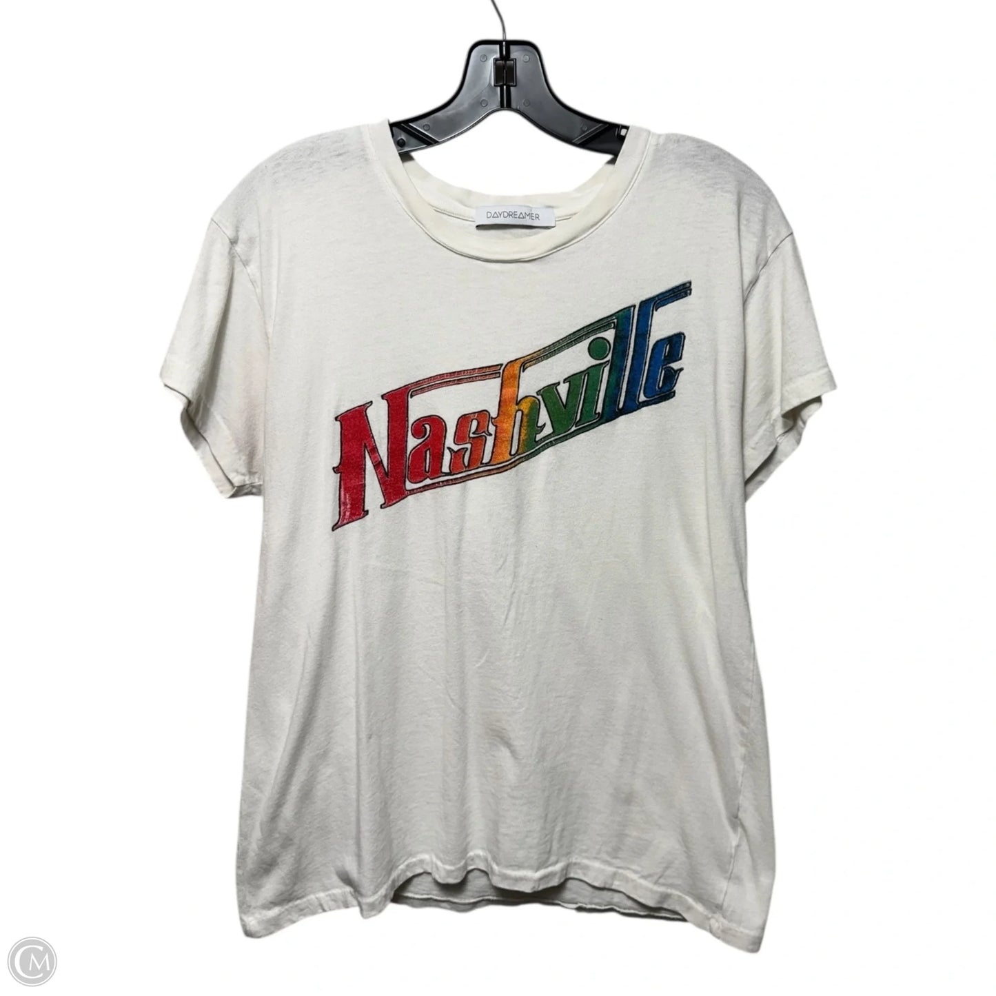 Nashville Top Short Sleeve By Daydreamer In White, Size: S