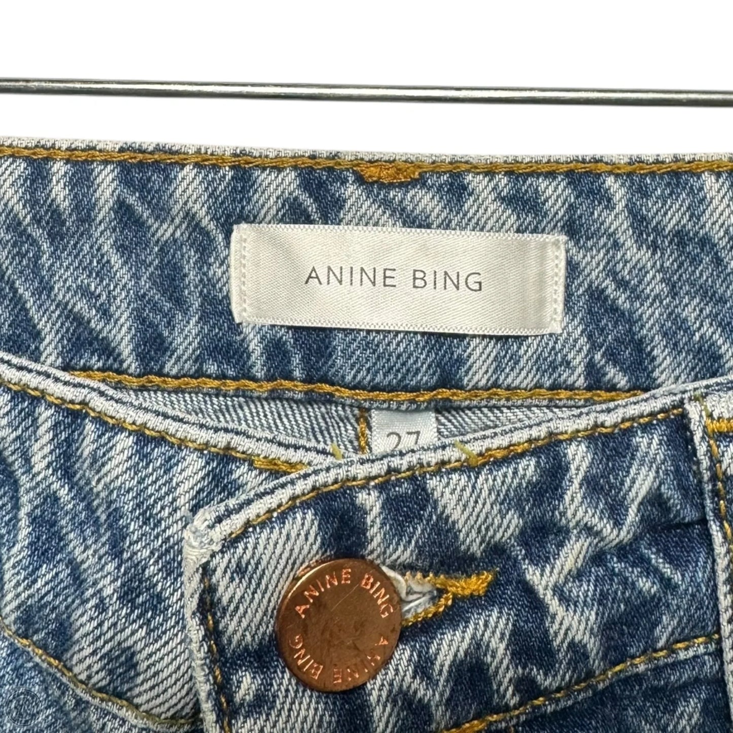 Betty Jeans By Anine Bing In Blue Denim, Size: 4