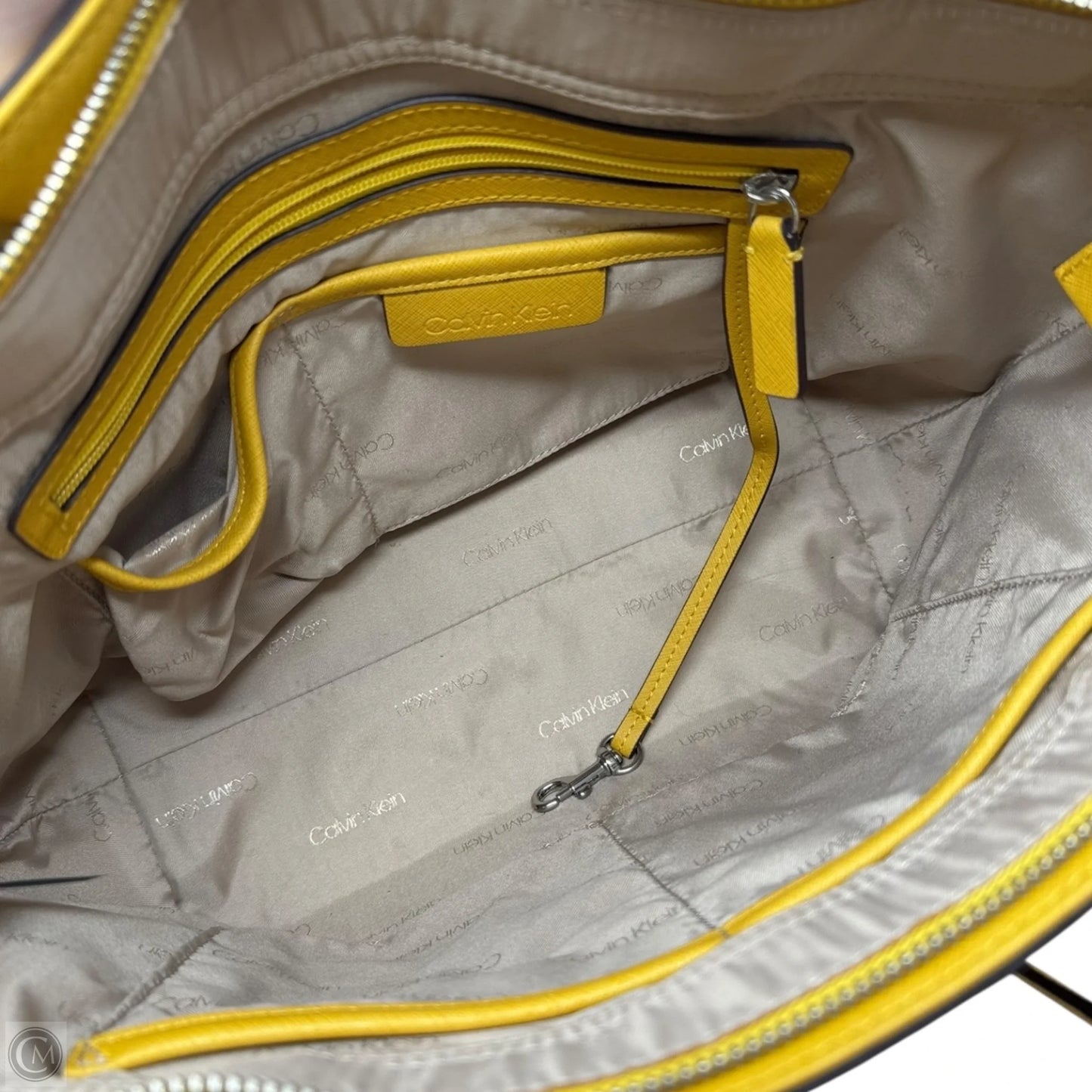 Hayden Saffiano Handbag By Calvin Klein, Size: Medium