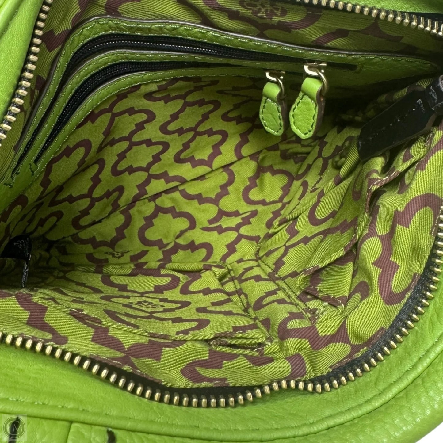 Crossbody Leather By Oryany, Size: Small