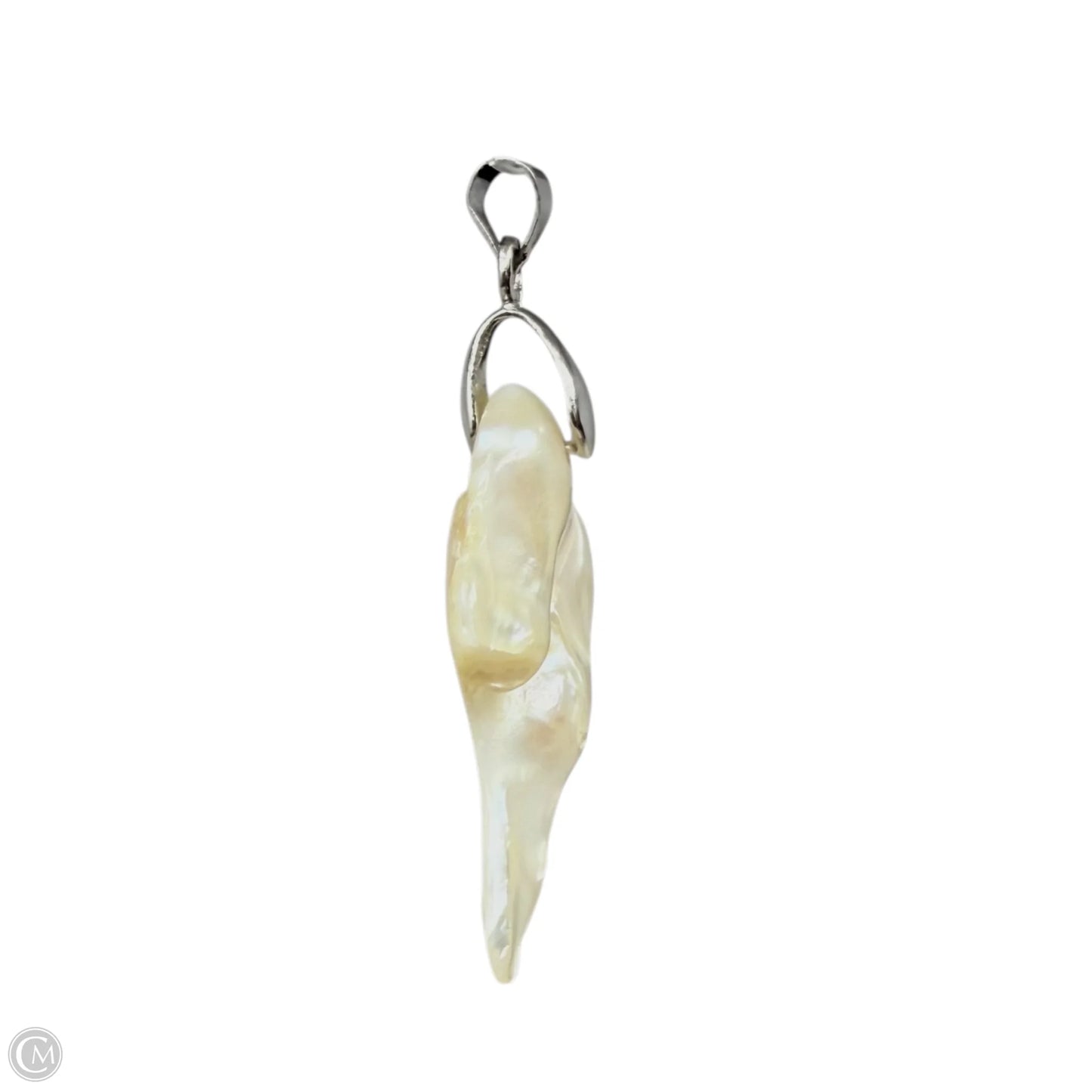 Sterling Silver Fresh Water Baroque Pearl Pendant