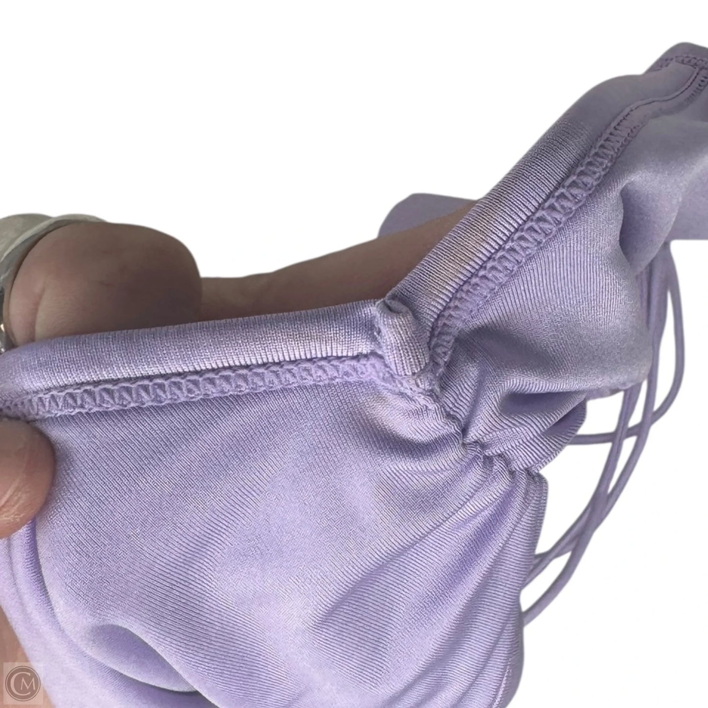 Athletic Bra By Alo In Purple, Size: L