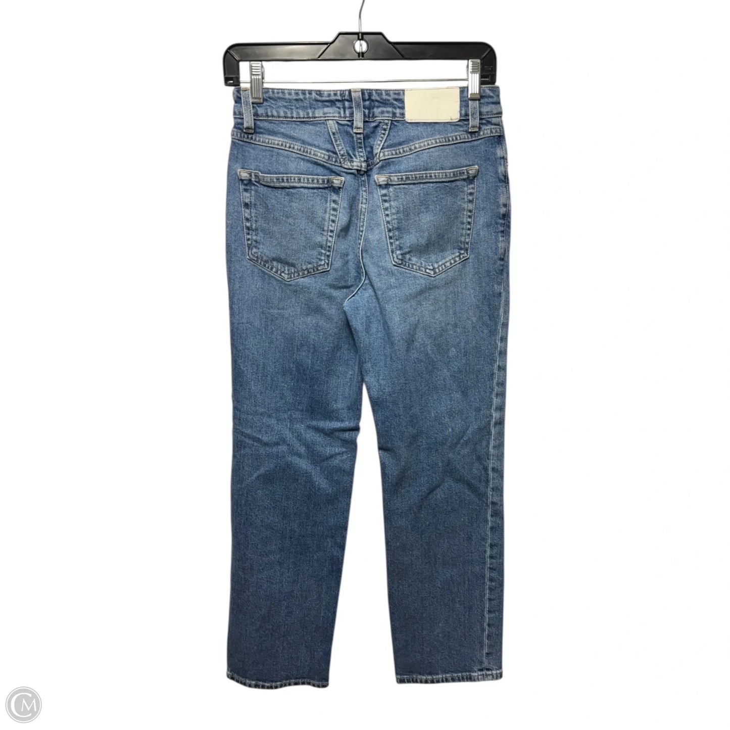 Jeans Straight By Closed In Blue Denim, Size: 0