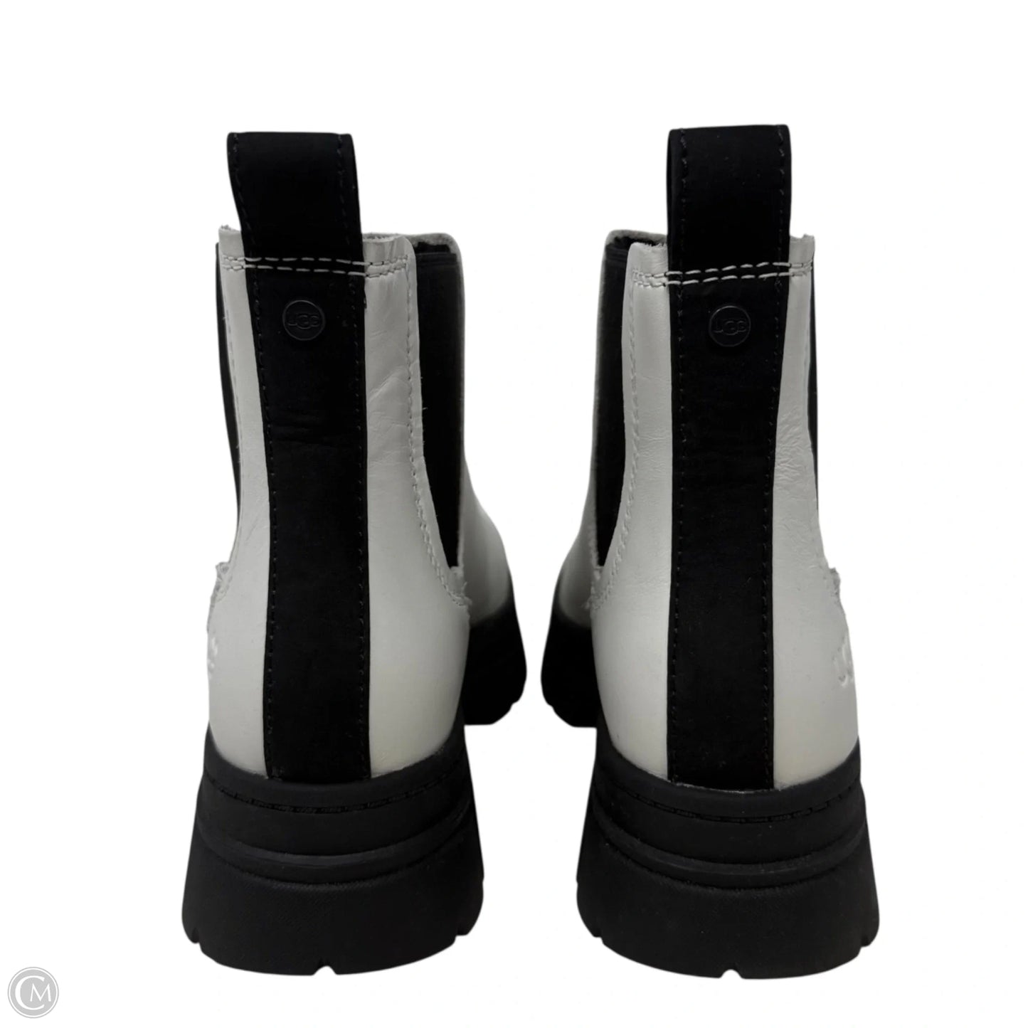 Ashton Chelsea Boots Designer By Ugg In White, Size: 9