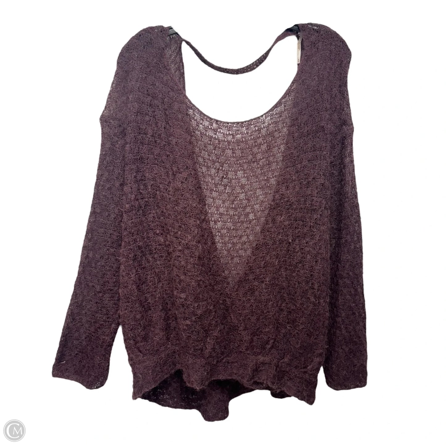 Sweater By Free People In Maroon, Size: M