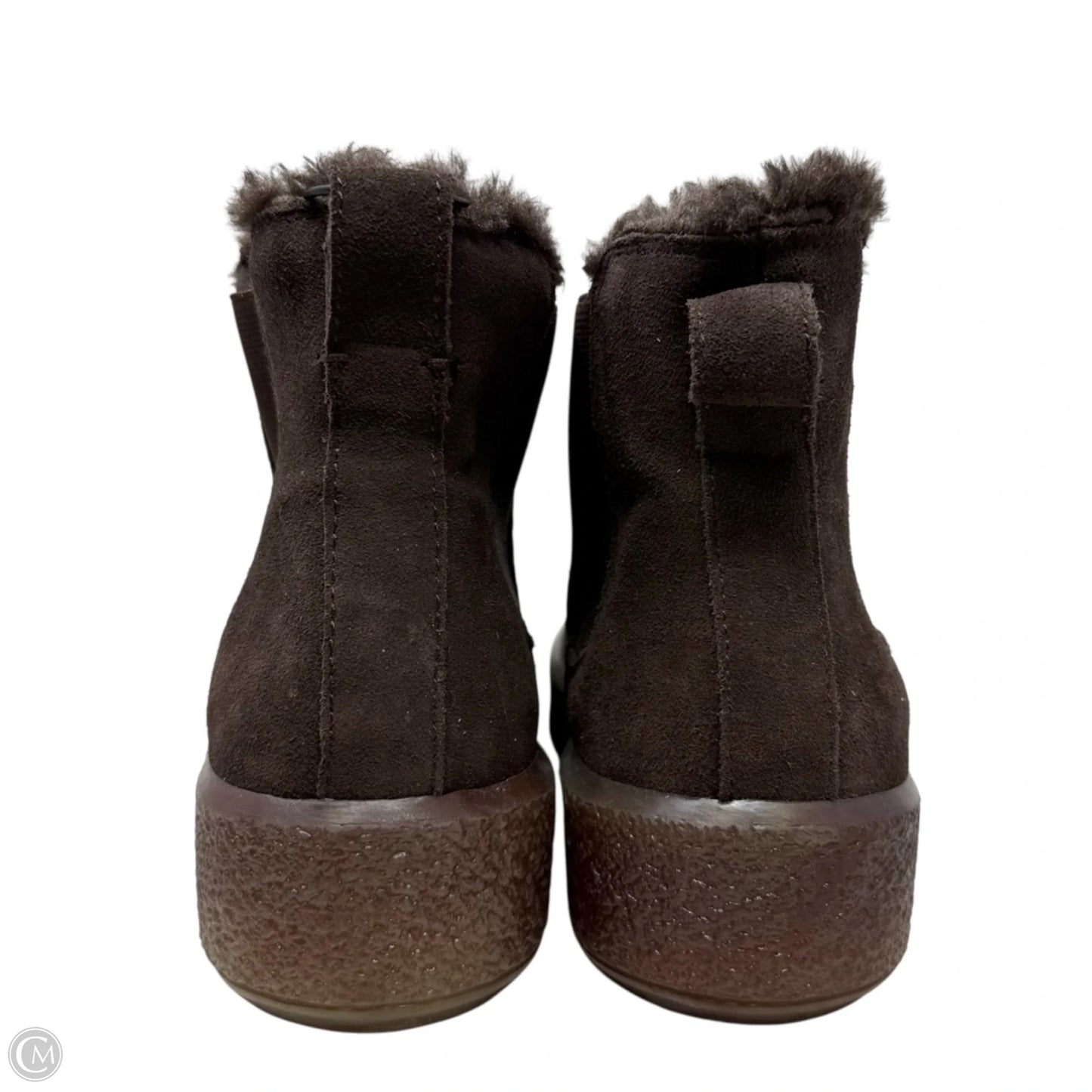 The Toasty Chelsea Boots By Madewell In Dark Coffee, Size: 7