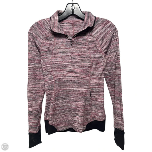 Runderful 1/2 Zip Pullover By Lululemon In Space Dye Camo Berry, Size: S