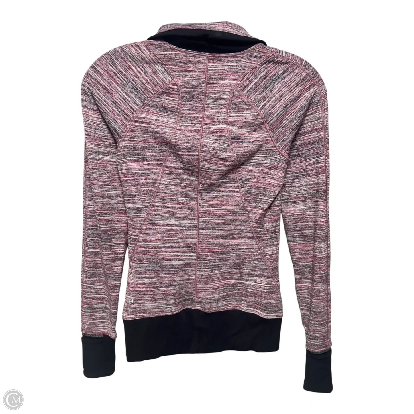 Runderful 1/2 Zip Pullover By Lululemon In Space Dye Camo Berry, Size: S