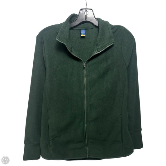 Jacket Fleece By Old Navy In Green, Size: S
