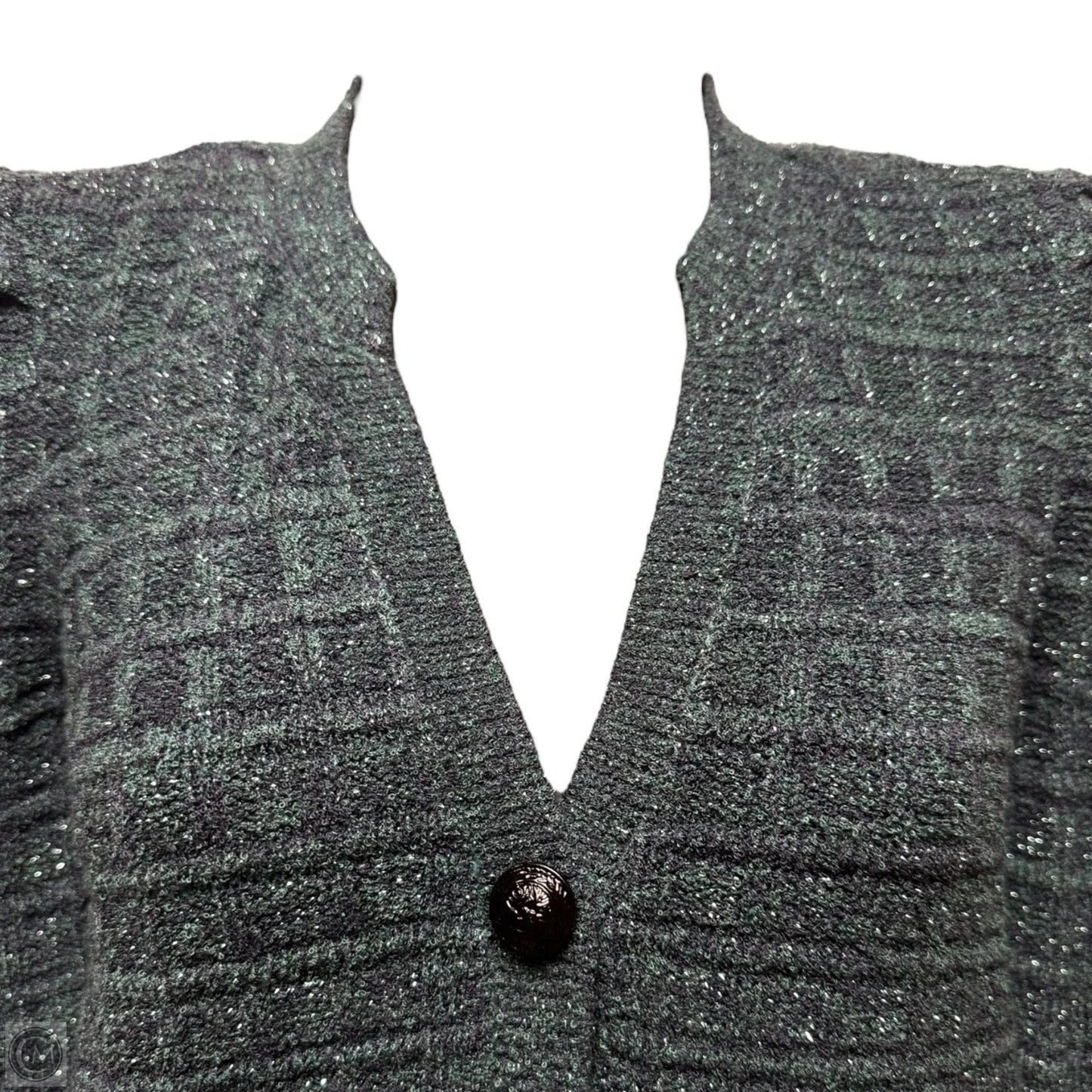 Sweater Cardigan By L Agence In Blue & Green, Size: Xxs