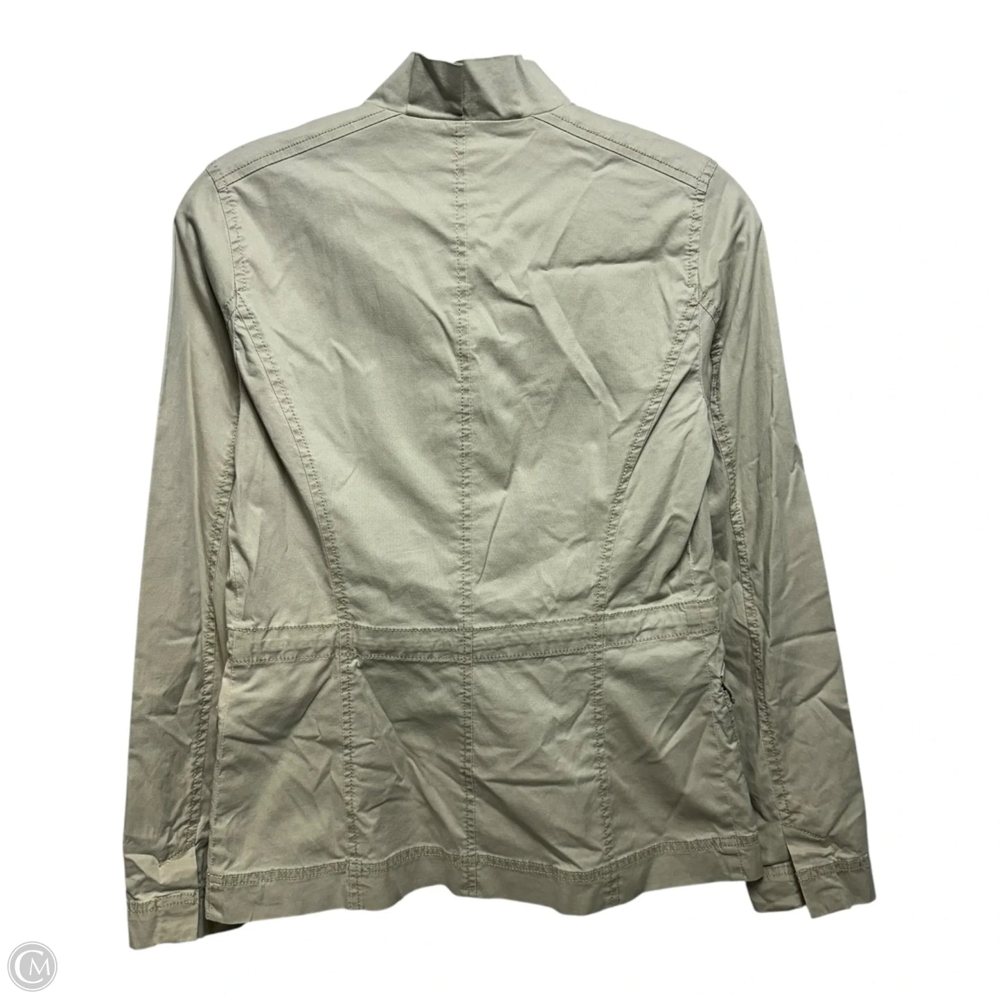 Jacket By Eileen Fisher In Beige, Size: S p
