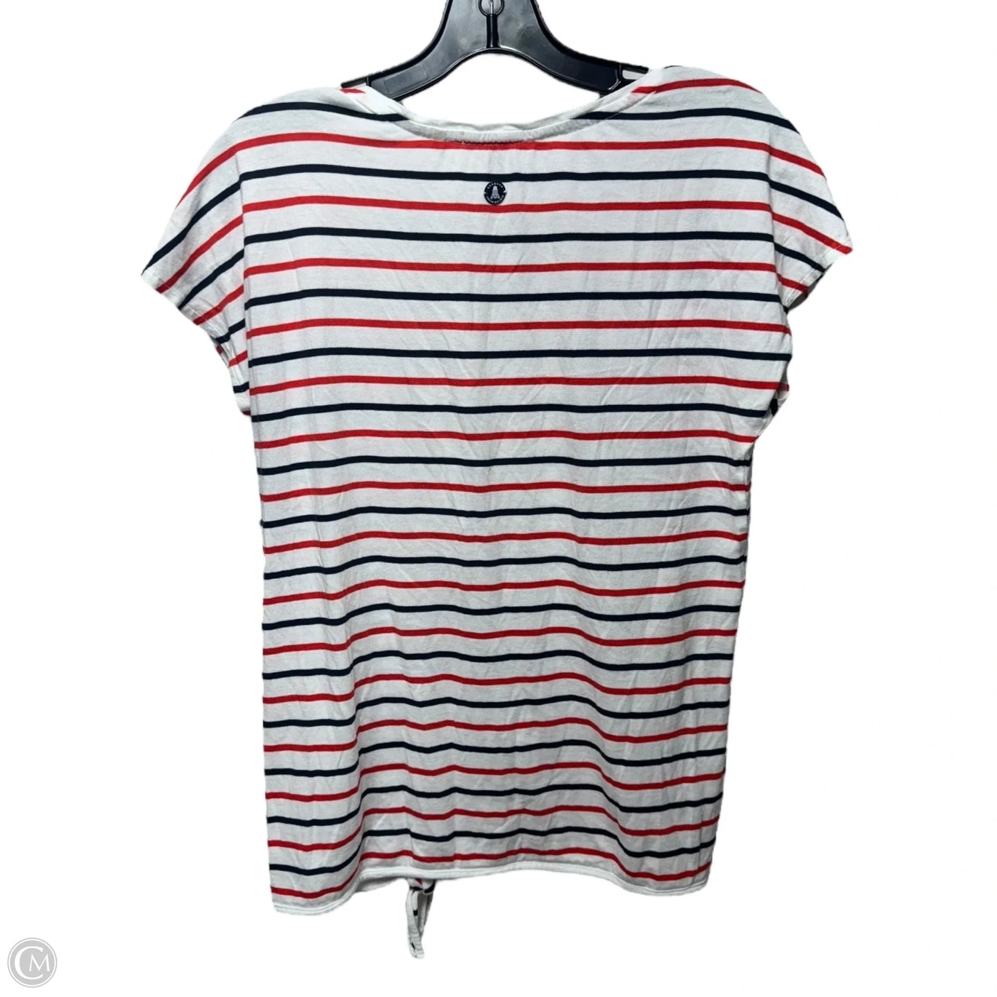 Top Sleeveless By Barbour In Striped Pattern, Size: 8