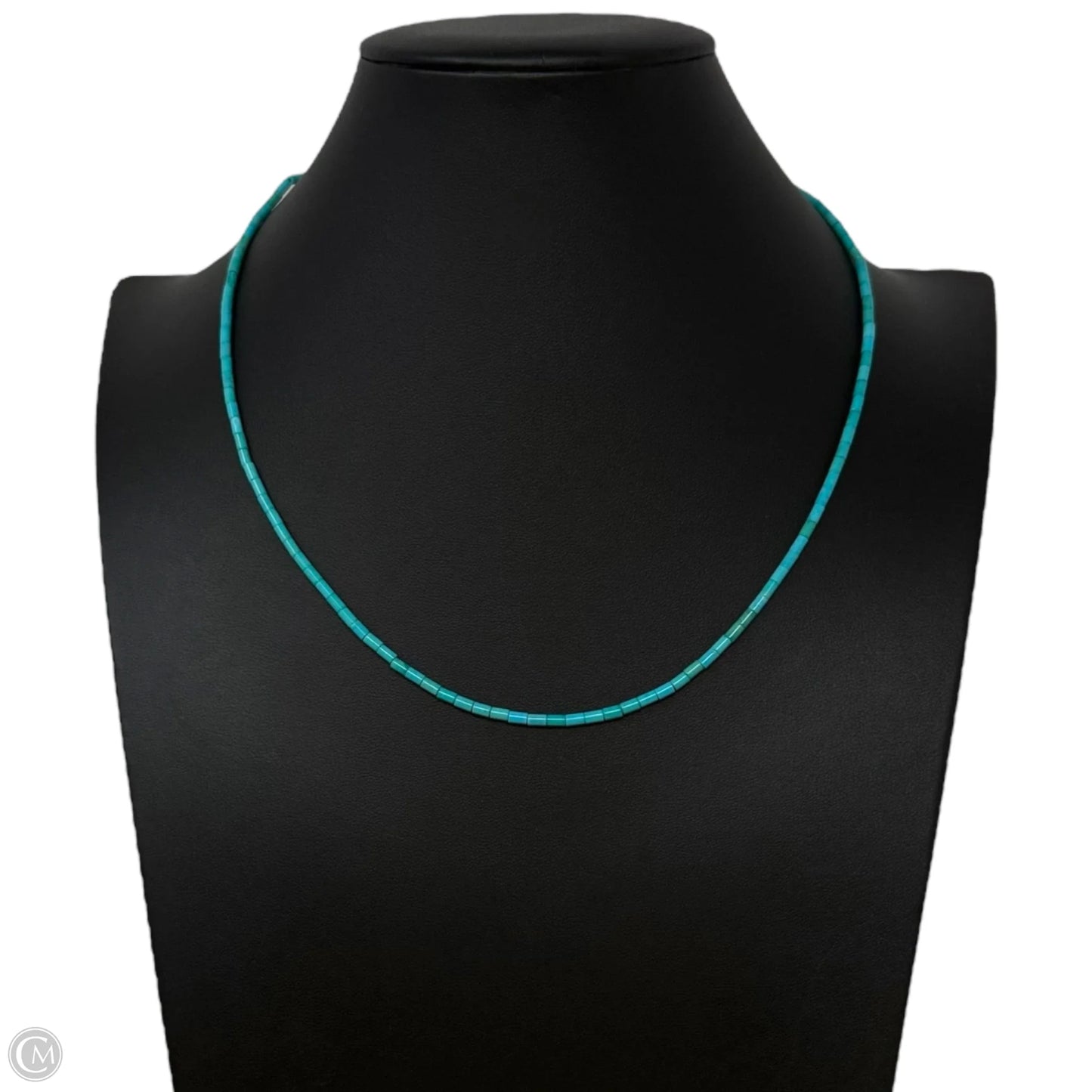 Turquoise Tone Beaded Necklace