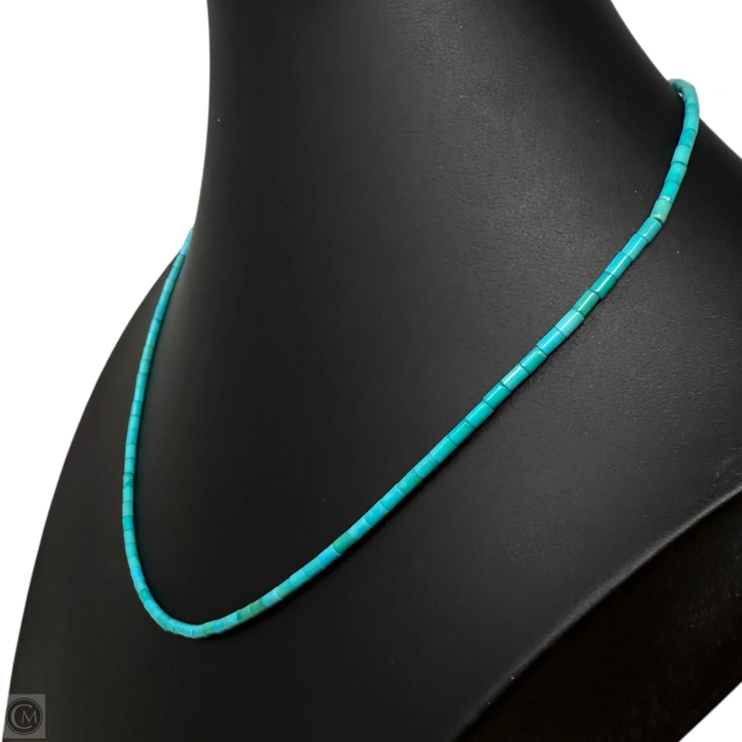 Turquoise Tone Beaded Necklace