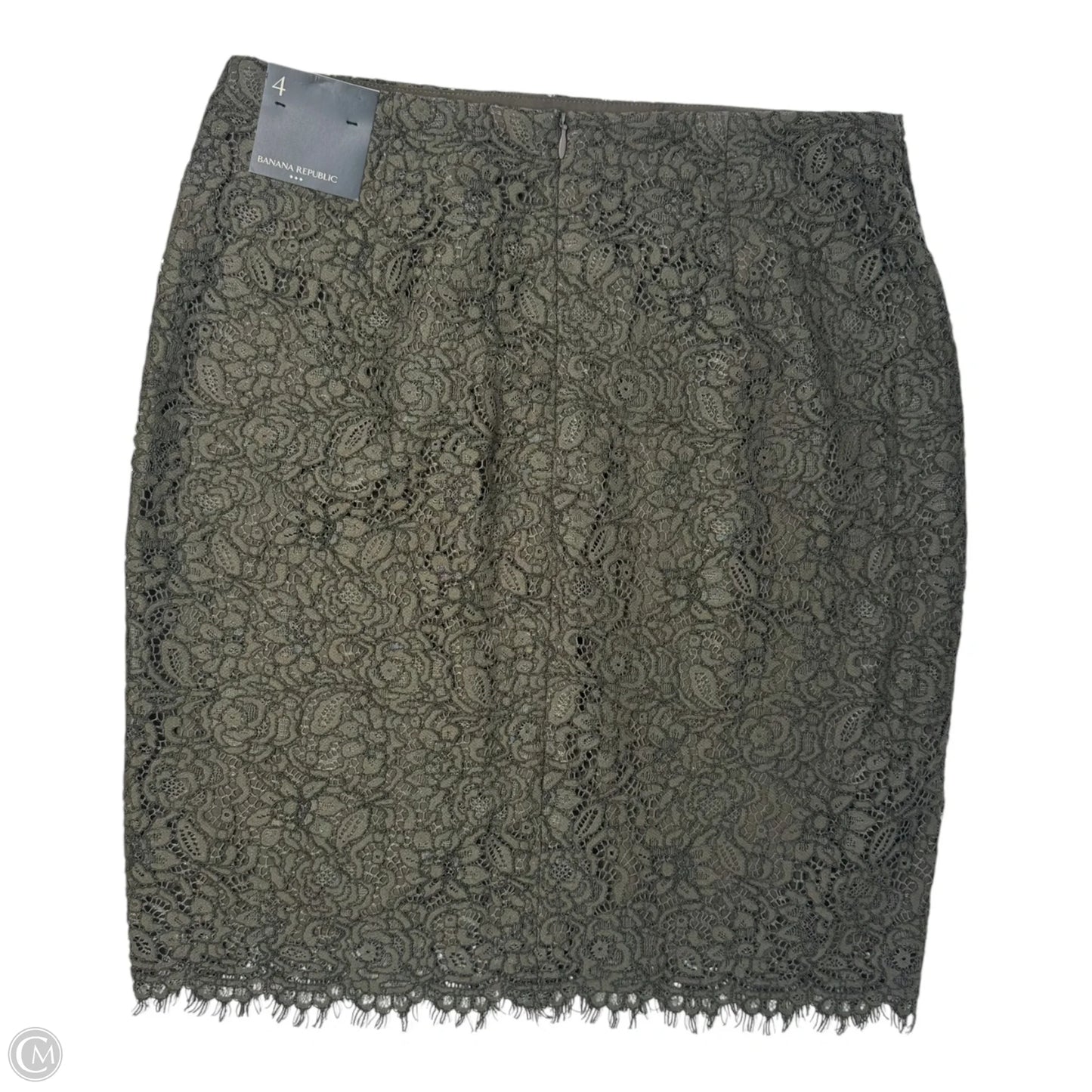 Skirt Short By Banana Republic In Green, Size: 4