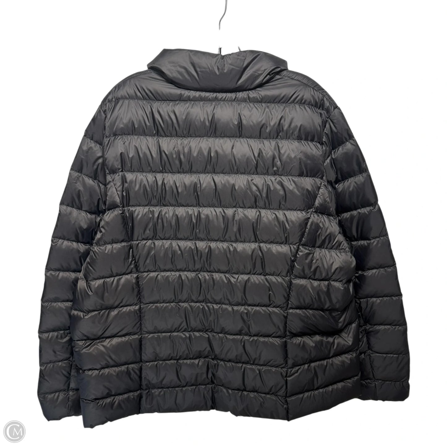 Jacket Puffer & Quilted By Eddie Bauer In Black, Size: 2x