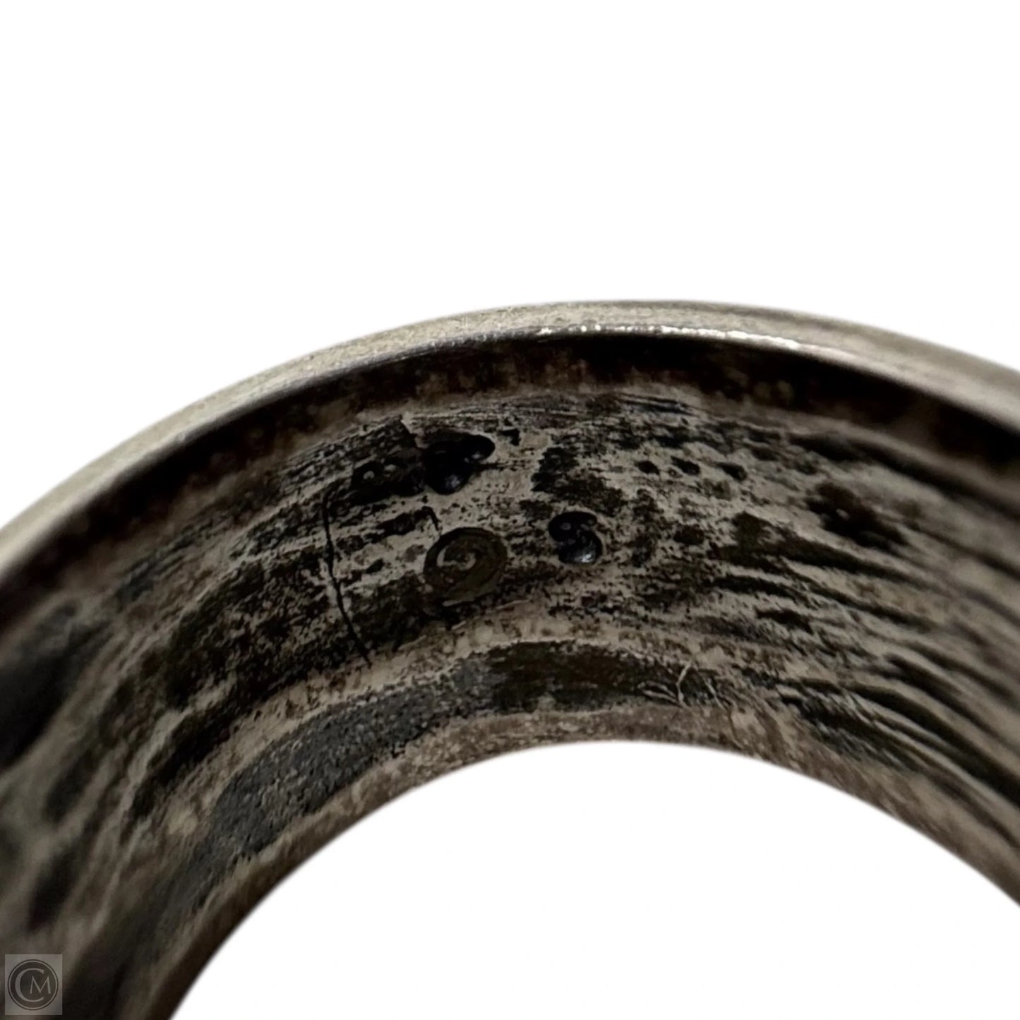 Sterling Silver Vine Wide Band Ring By Clothes Mentor, Size: 8