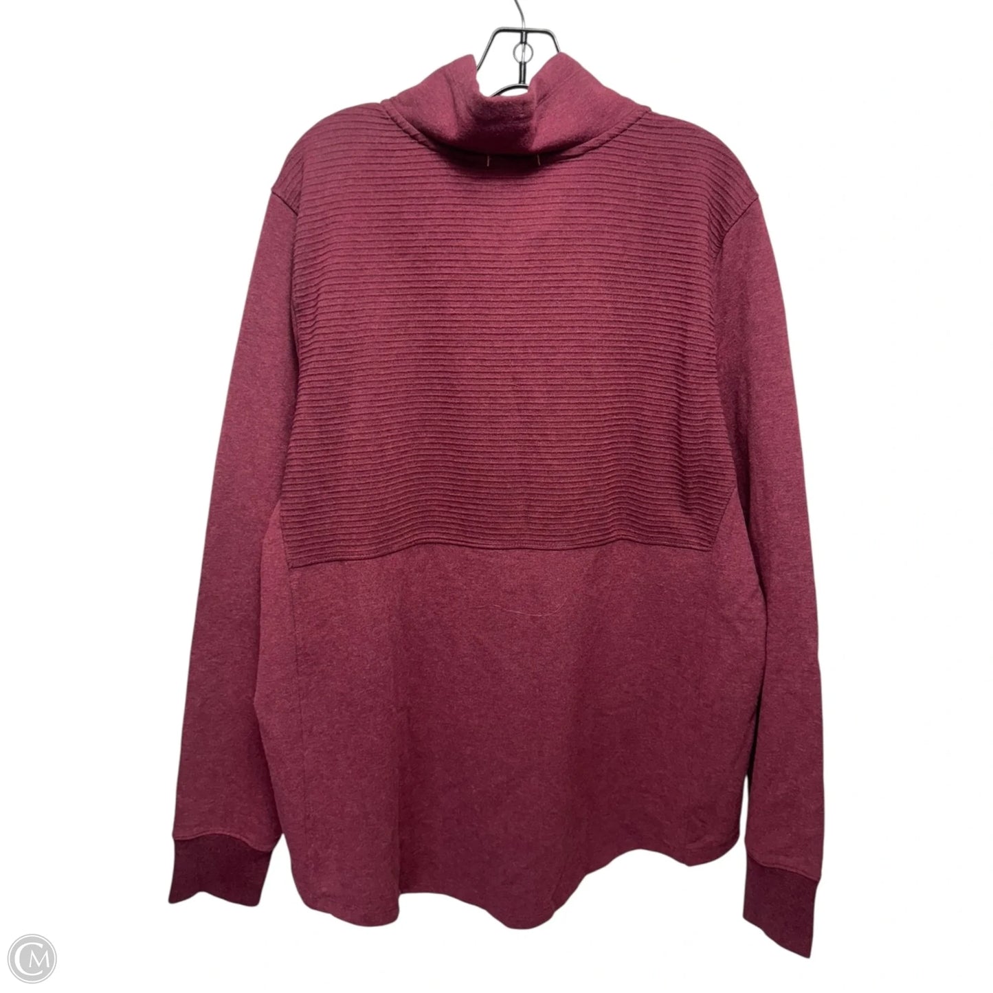 Sweatshirt Collar By L.l. Bean In Red, Size: 2x
