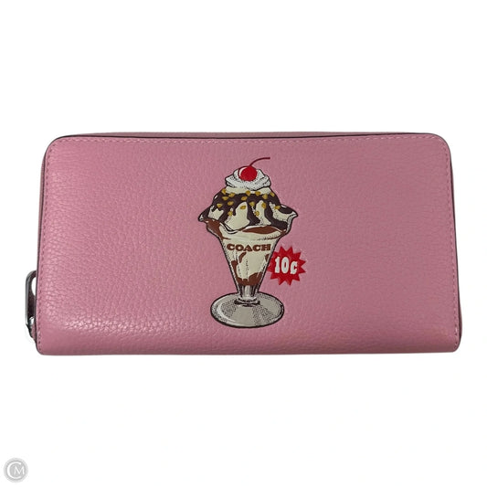 Sundae Wallet Designer By Coach, Size: Medium