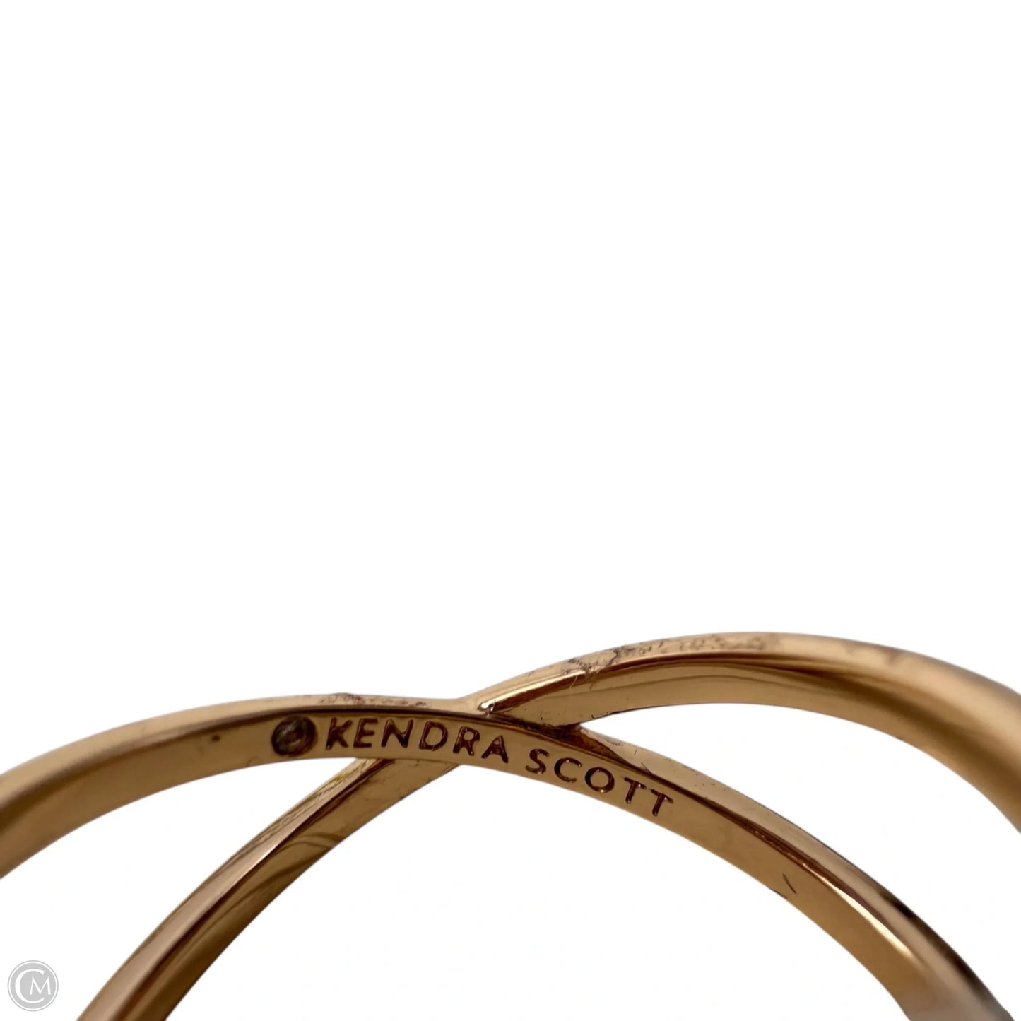 Emilie Double Rose Gold Sand Drusy Band Ring By Kendra Scott, Size: 7