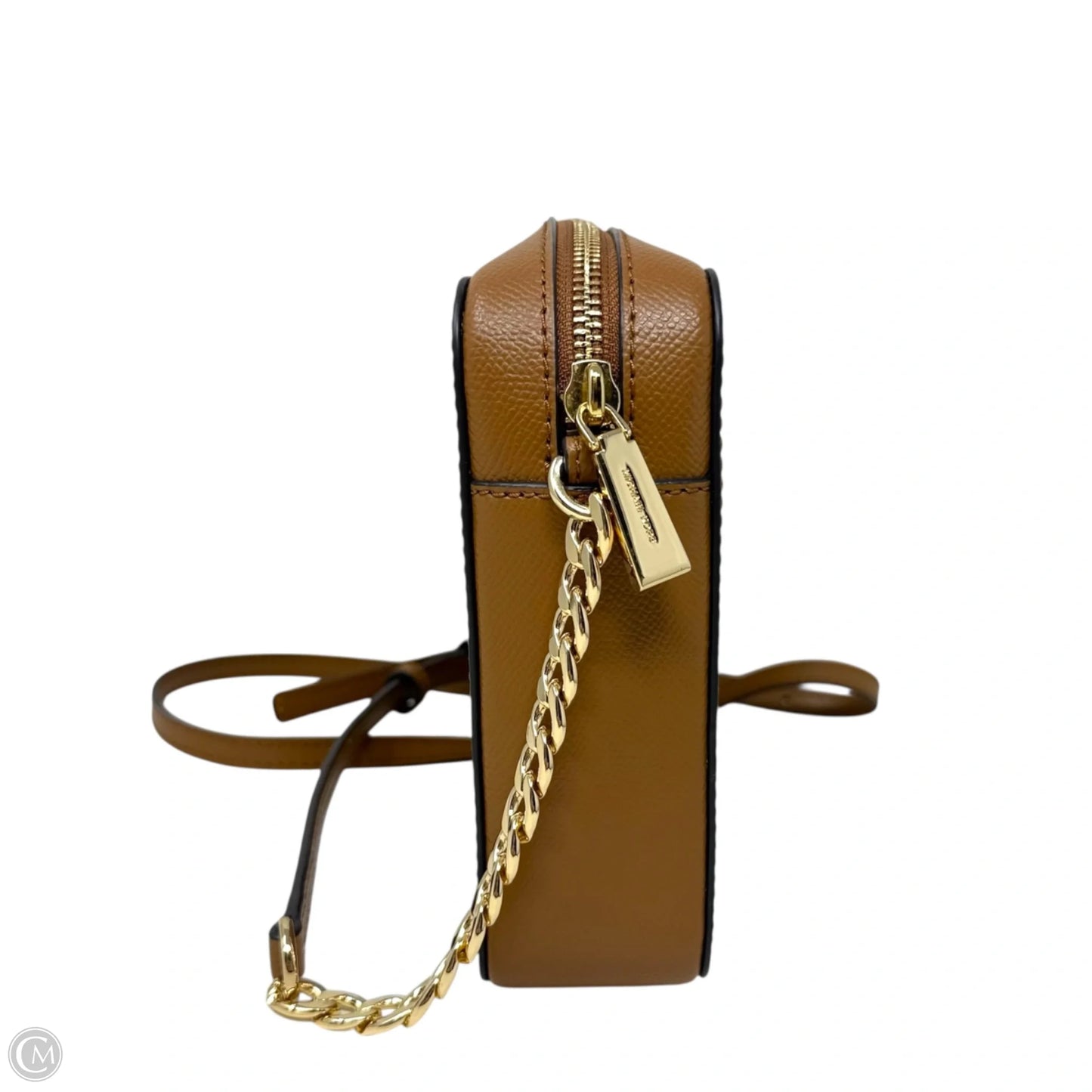 Jet Set Large Saffiano Leather Crossbody Bag Designer By Michael Kors, Size: Medium
