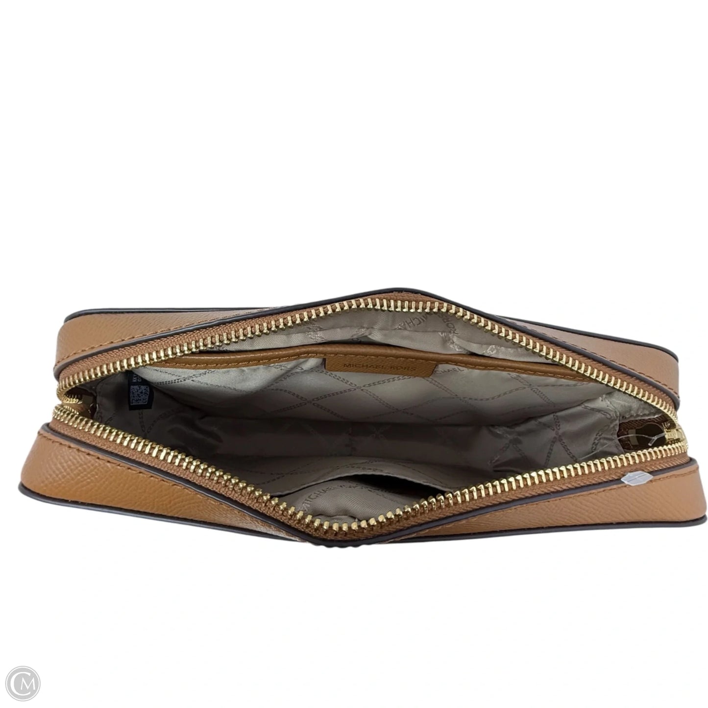 Jet Set Large Saffiano Leather Crossbody Bag Designer By Michael Kors, Size: Medium