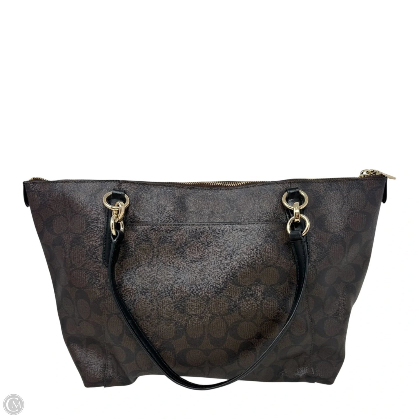 Tote Designer By Coach, Size: Medium