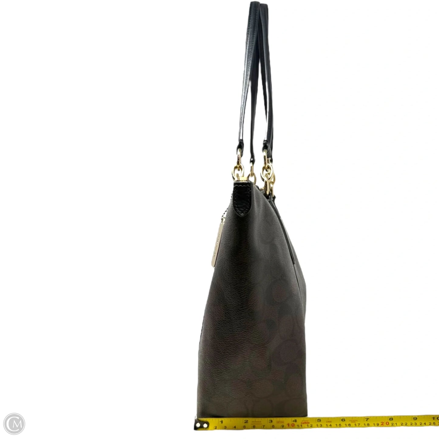 Tote Designer By Coach, Size: Medium