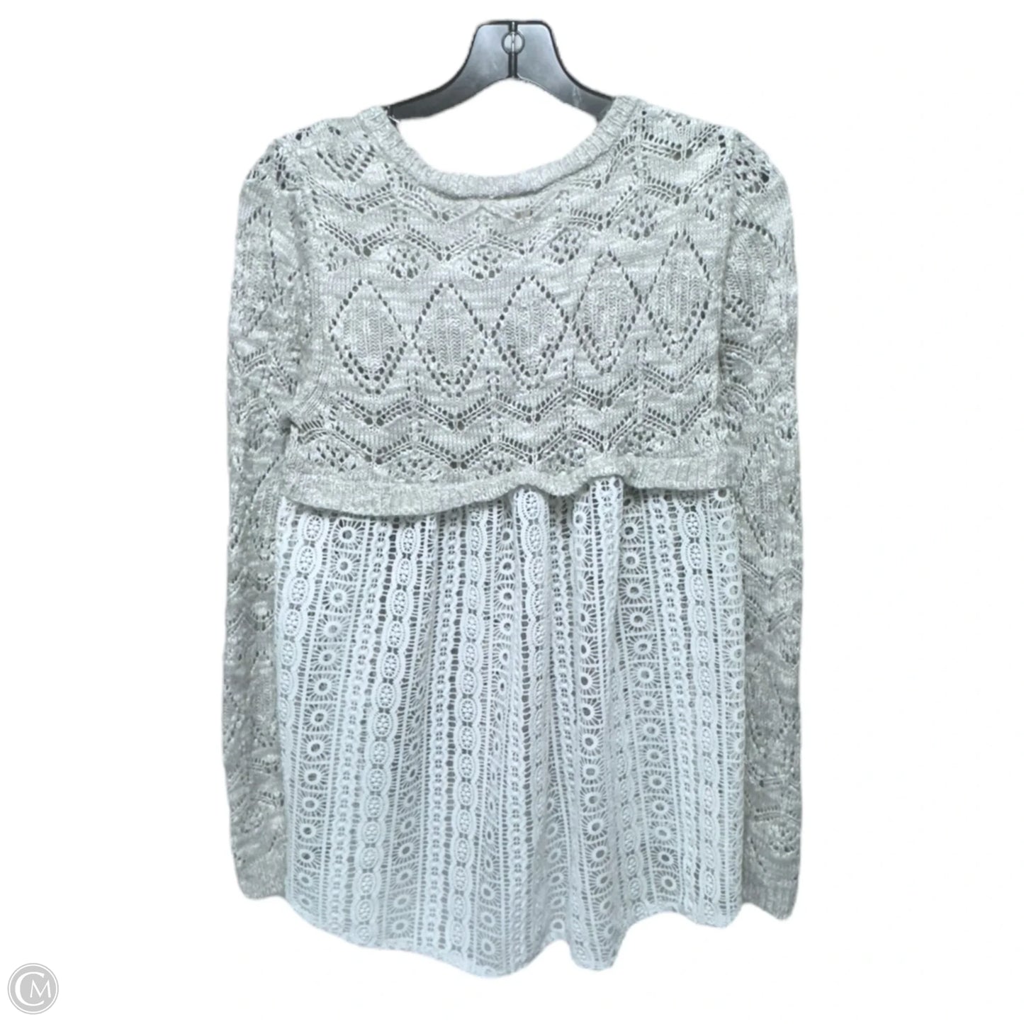 Sweater By Red Camel In Grey, Size: L