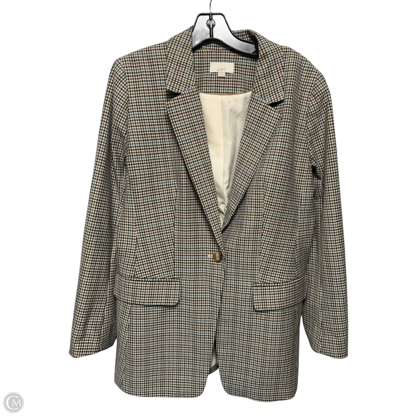 Blazer By Loft In Multi-colored, Size: 10