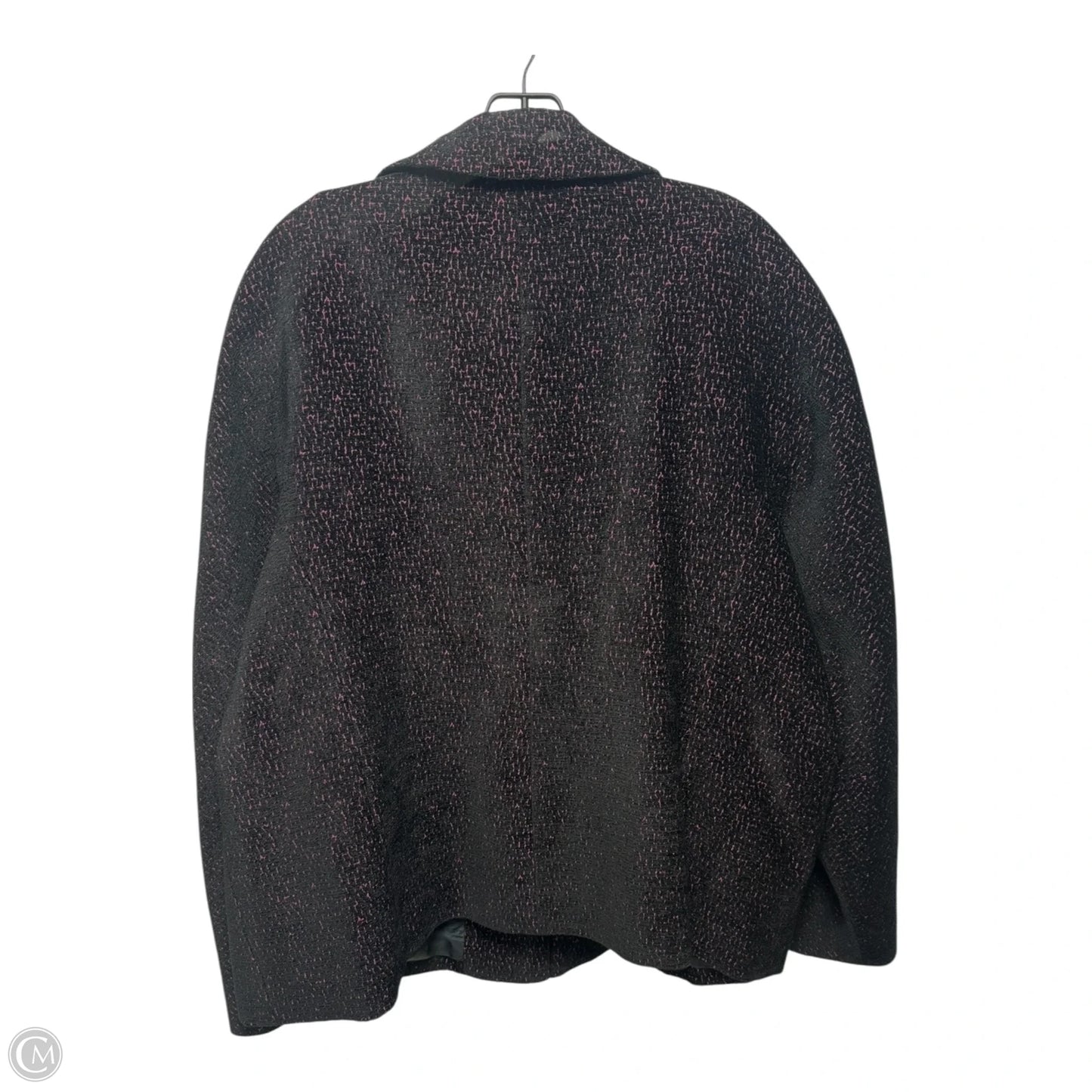 Jacket By Doncaster In Black & Pink, Size: 20