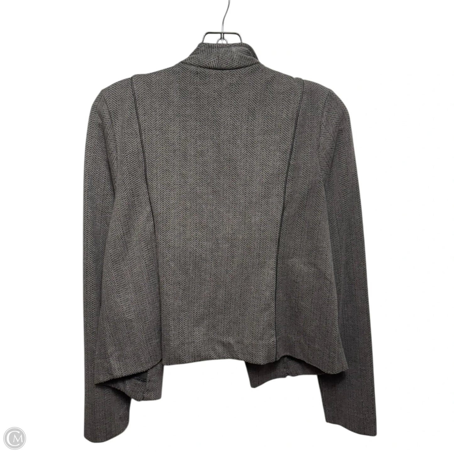 Blazer By Banana Republic In Grey, Size: M