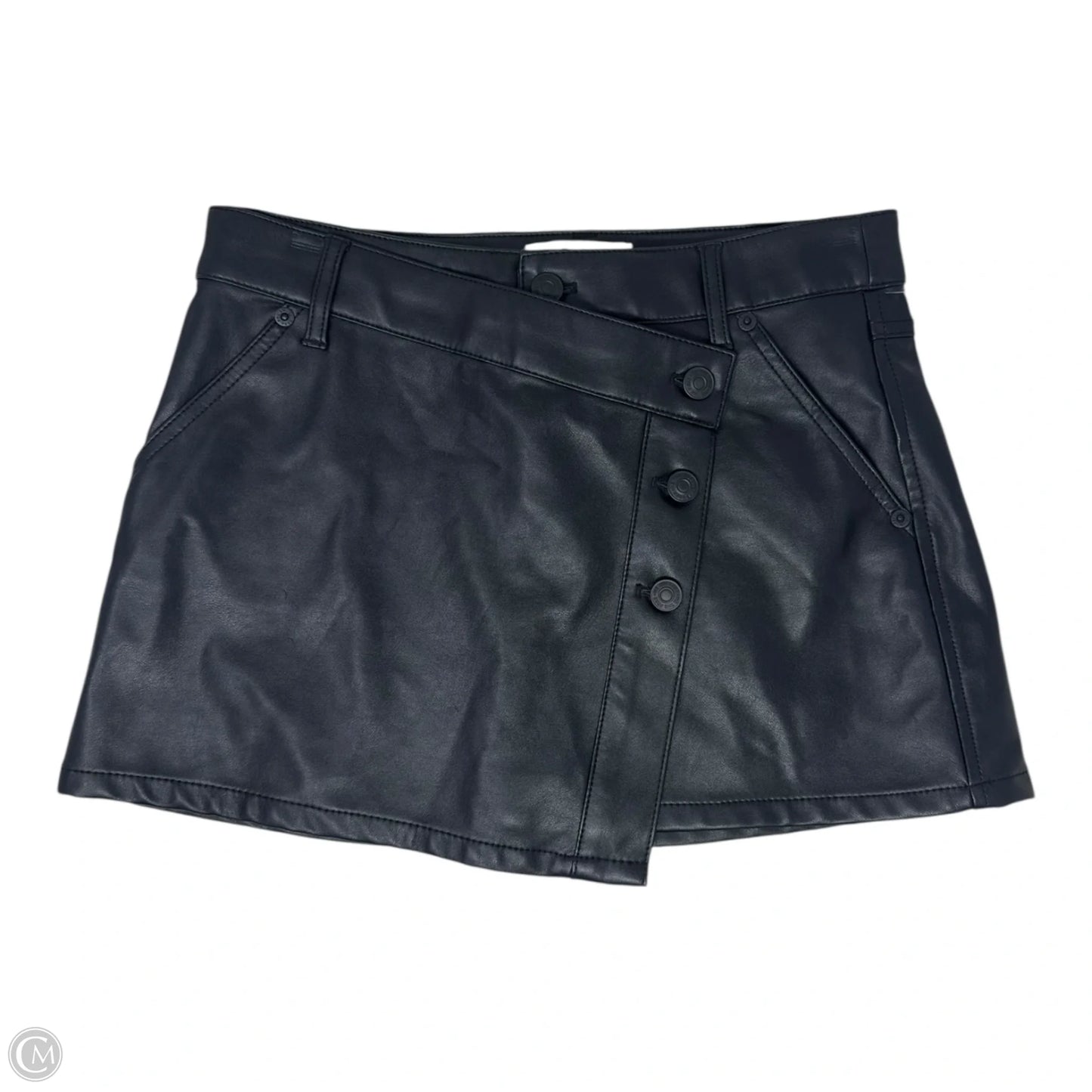Wynne Vegan Leather Mini Skirt By We The Free In Black, Size: 0