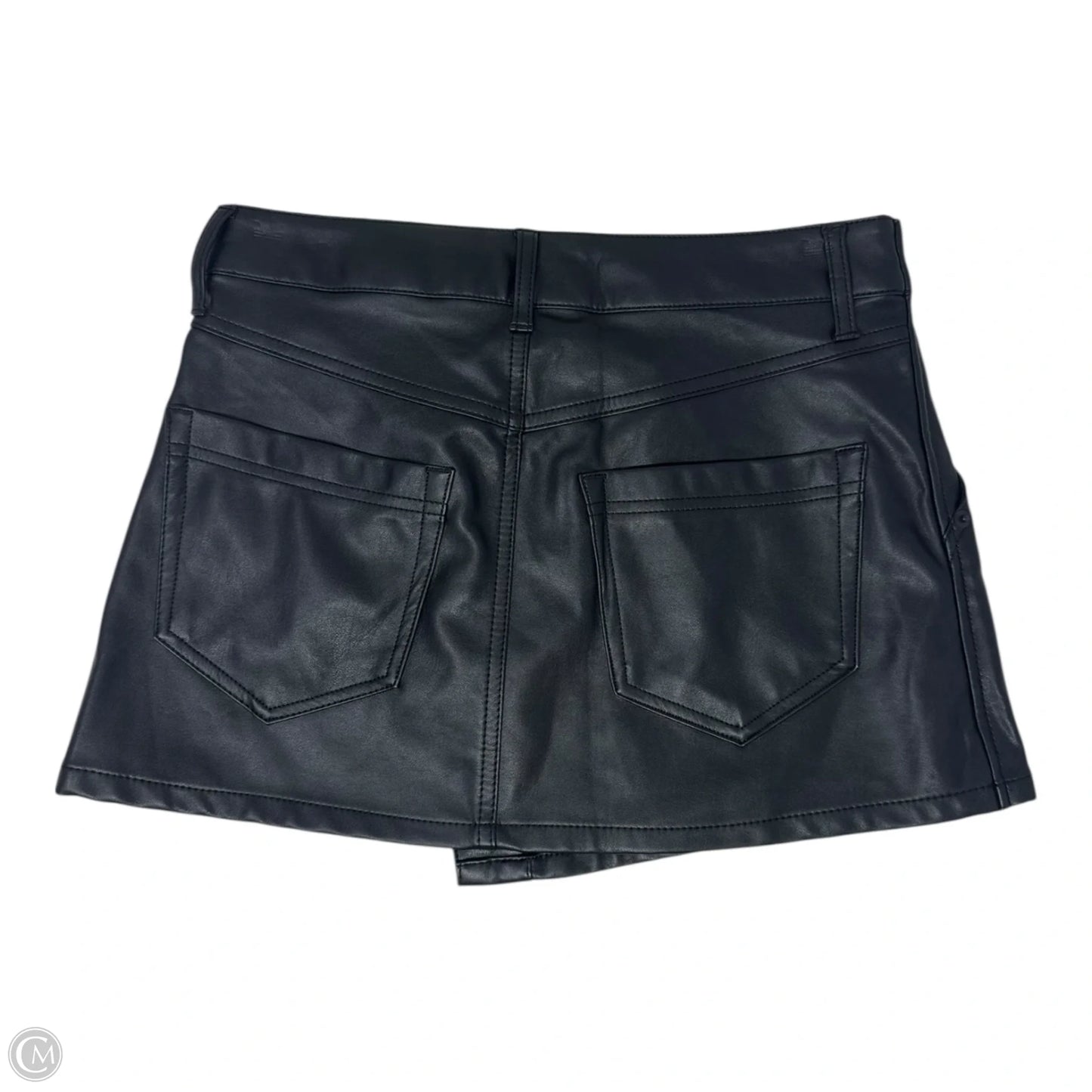 Wynne Vegan Leather Mini Skirt By We The Free In Black, Size: 0