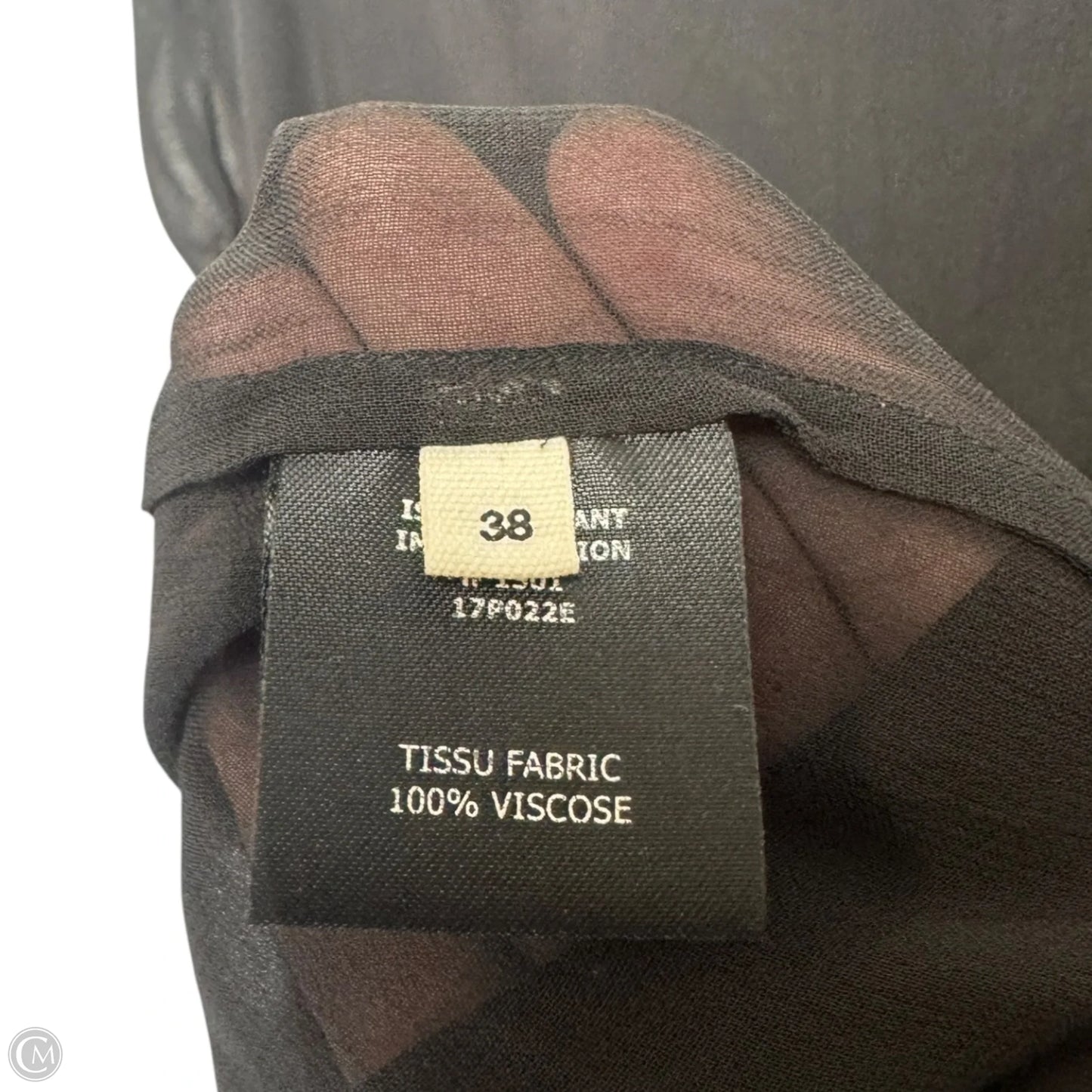 Sheer Top Cami Designer By Isabel Marant Etoile In Black, Size: S