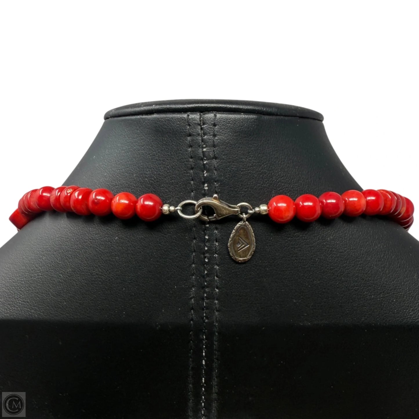 Under The Sun Sterling Silver, Brass, Red Coral, & Howlite Necklace By Silpada