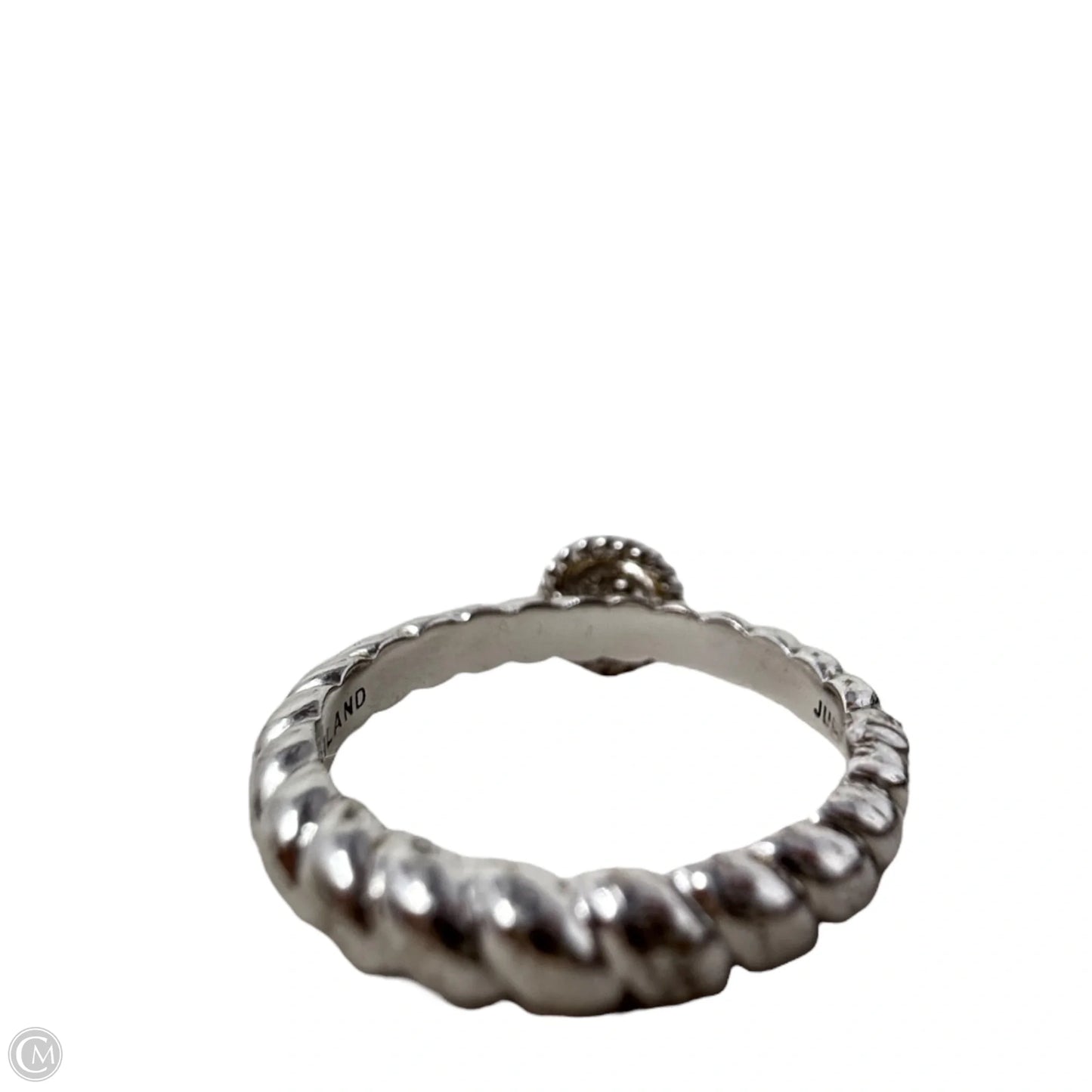 Sterling Silver & CZ Ring By Judith Ripka For Qvc, Size: 9