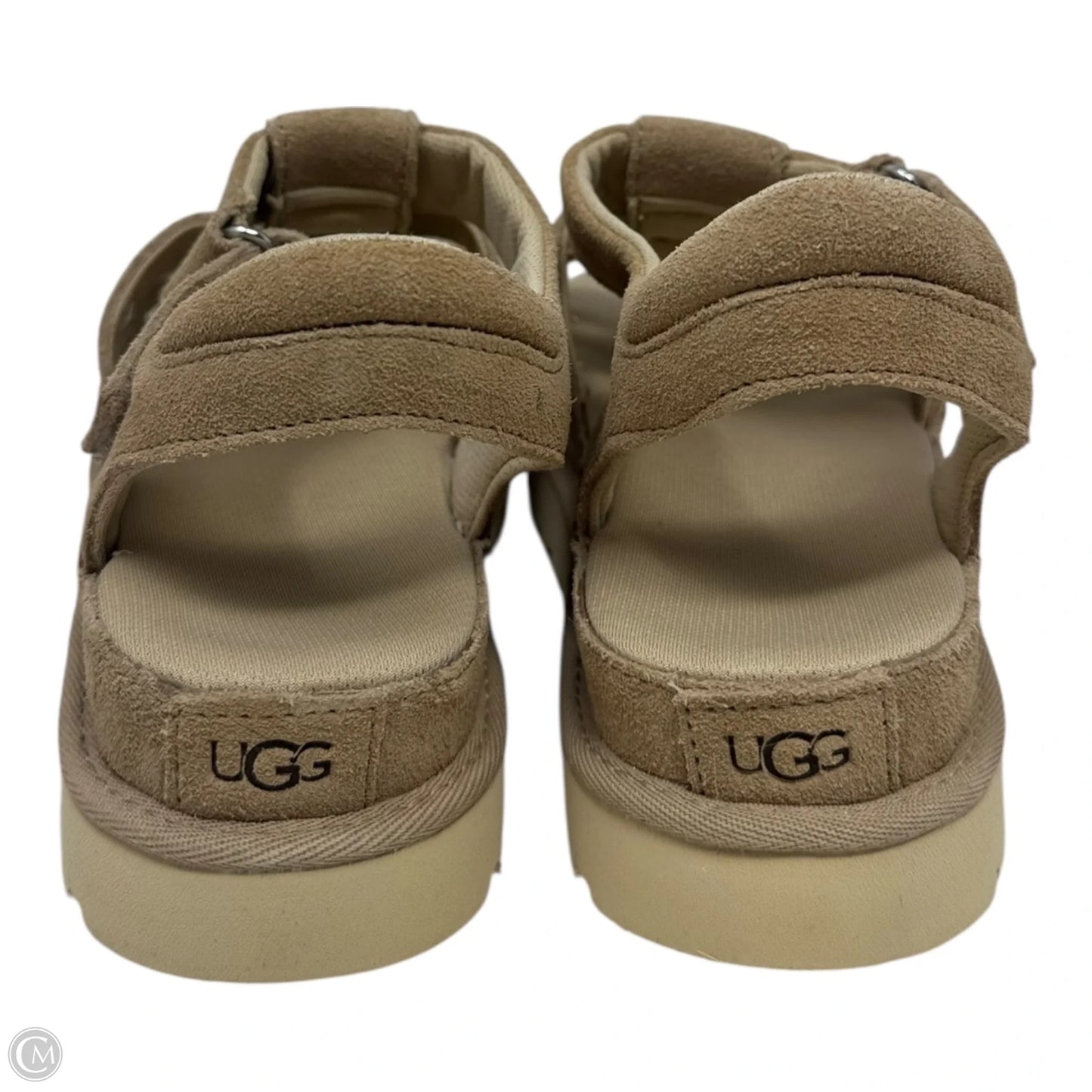 Goldenstar Sandals Designer By Ugg In Tan, Size: 9