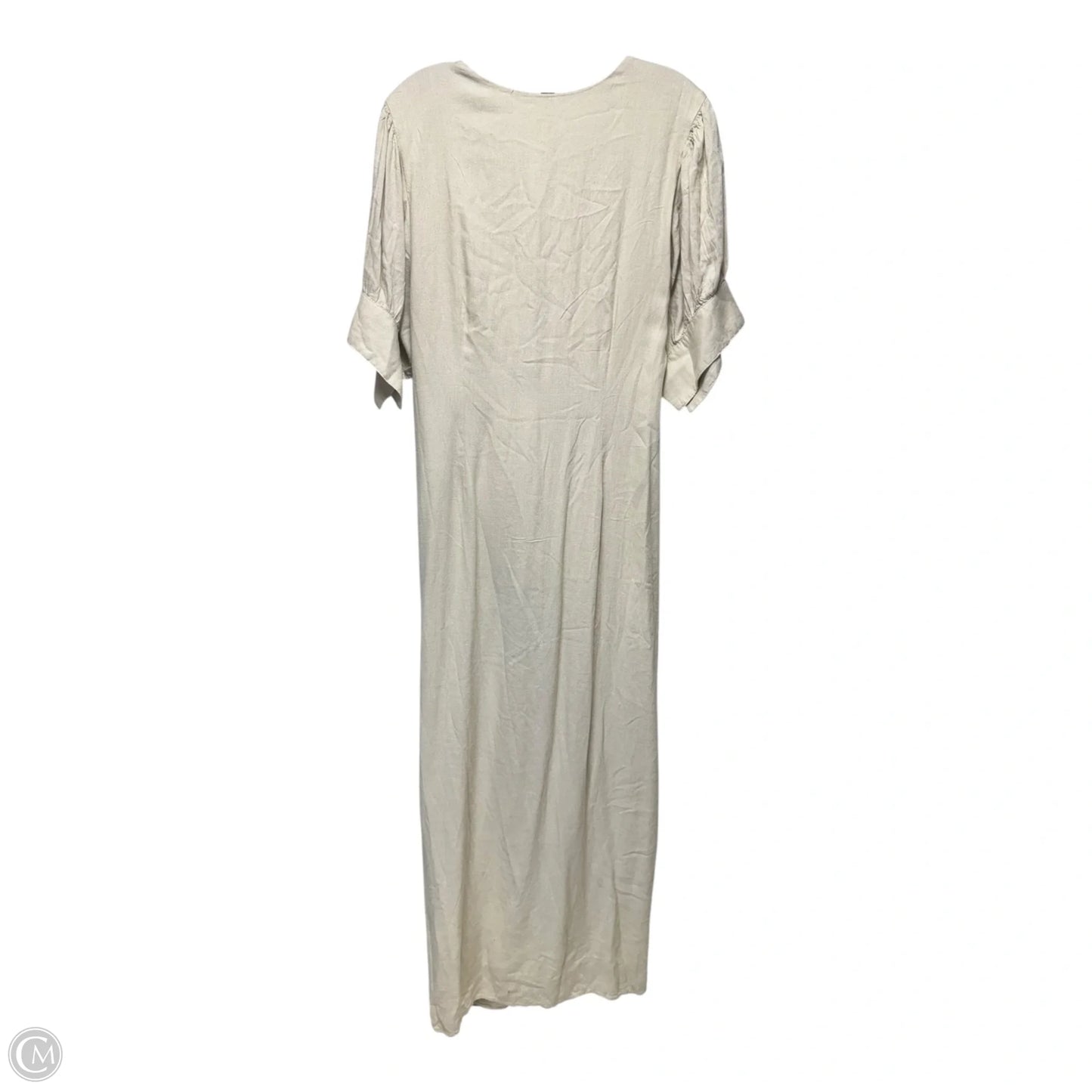 Dress Casual Maxi By Free People In Cream, Size: Xl
