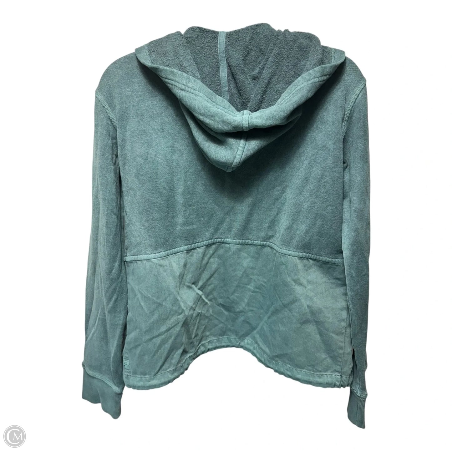 Epiq Jacardi-Hydro Vintage Wash Sweatshirt Hoodie By Toad & Co In Teal, Size: Xs