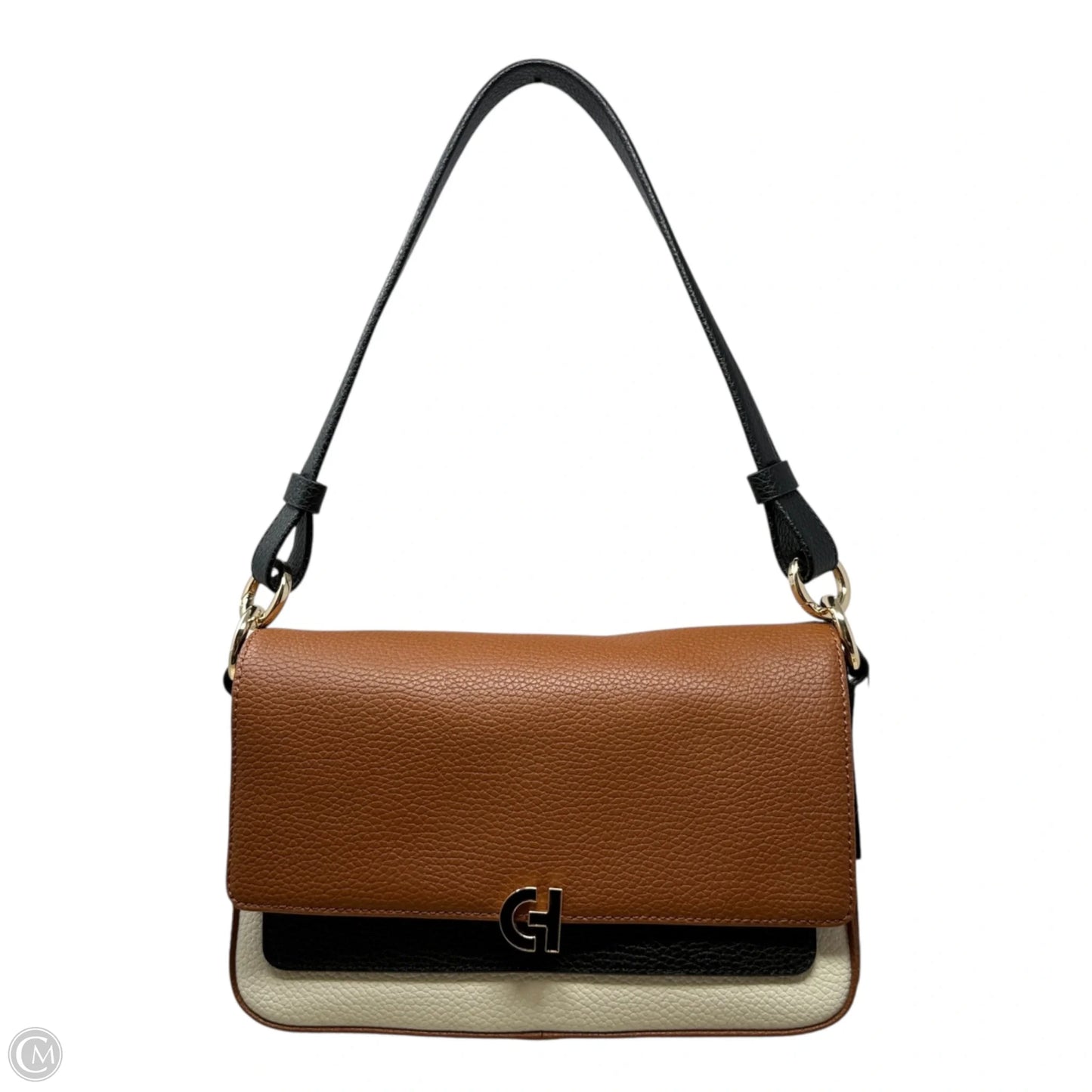 Grand Series Leather Mini Shoulder Bag By Cole-haan, Size: Medium